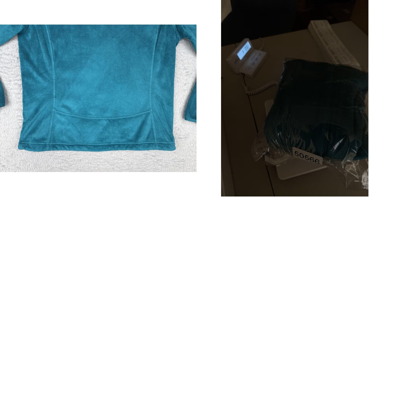 Mountain Hardwear VINTAGE: No—ignore. Mountain Hardwear Fleece Jacket Womens XL Teal Pyxis Full Zip Polyester Size XL / US 12-14 / IT 48-50 - 10 Thumbnail