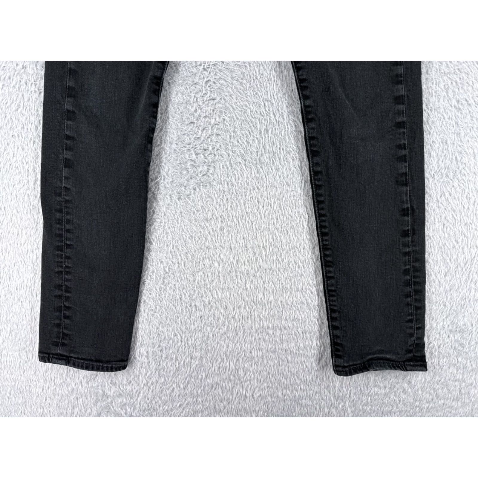 Levi's Levis Premium Jeans Adult 30 Black Denim 512 Cotton Distressed 28x26 Big E Size US 30 / EU 46 - 2 Thumbnail