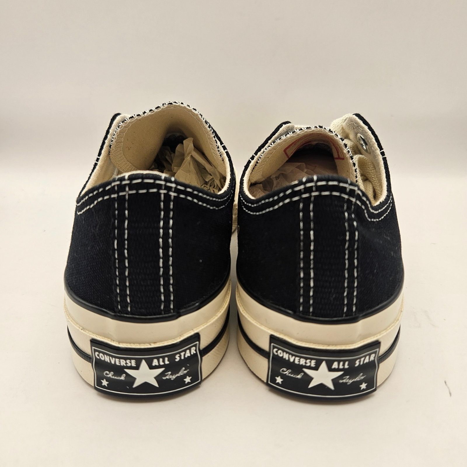 Converse CONVERSE WOMEN'S 6 1970s CORE BLACK LOW TOP 162058C BGRADE Size US 6 / IT 36 - 3 Thumbnail