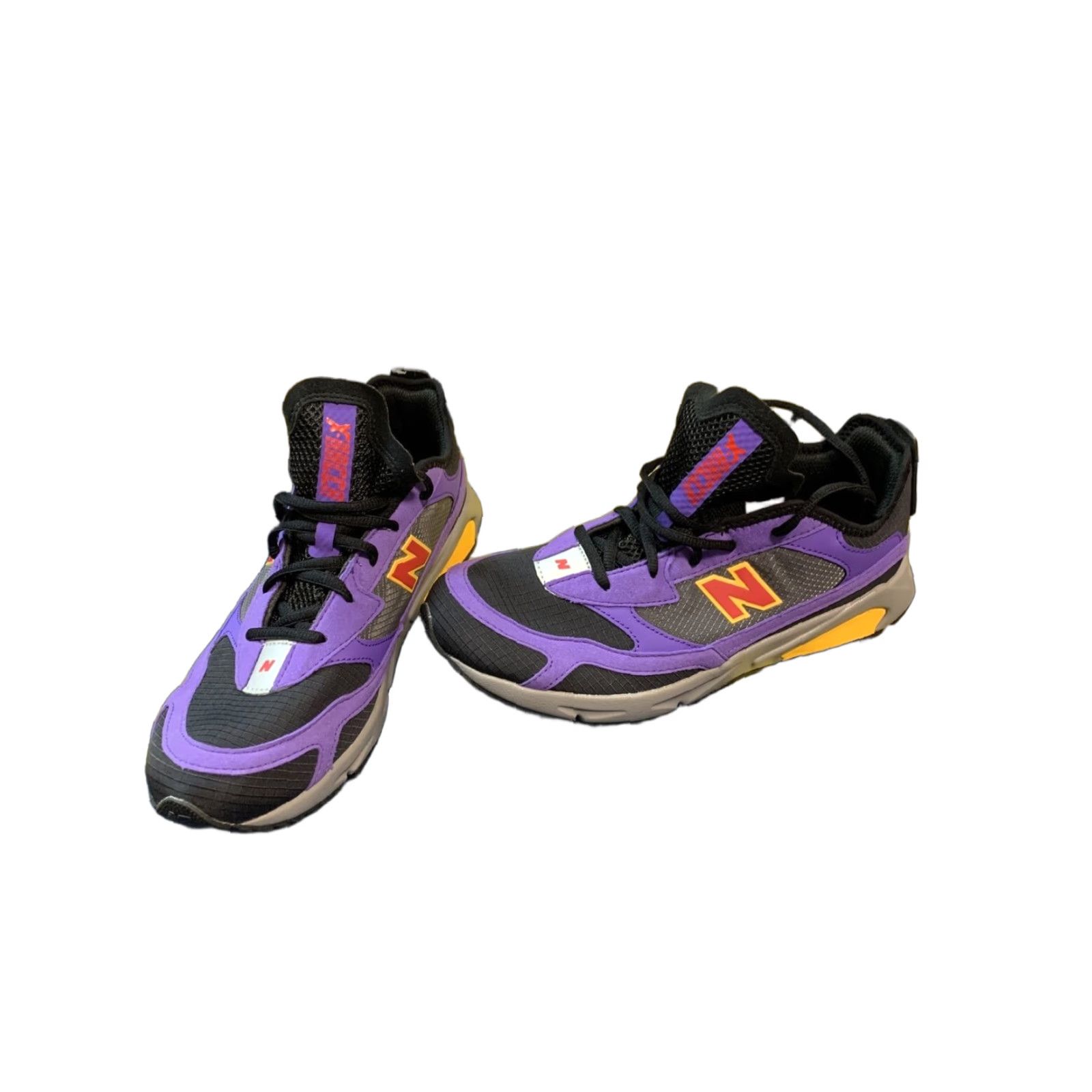 VINTAGE New Balance X-Racer Sneaker Men Size Black Purple