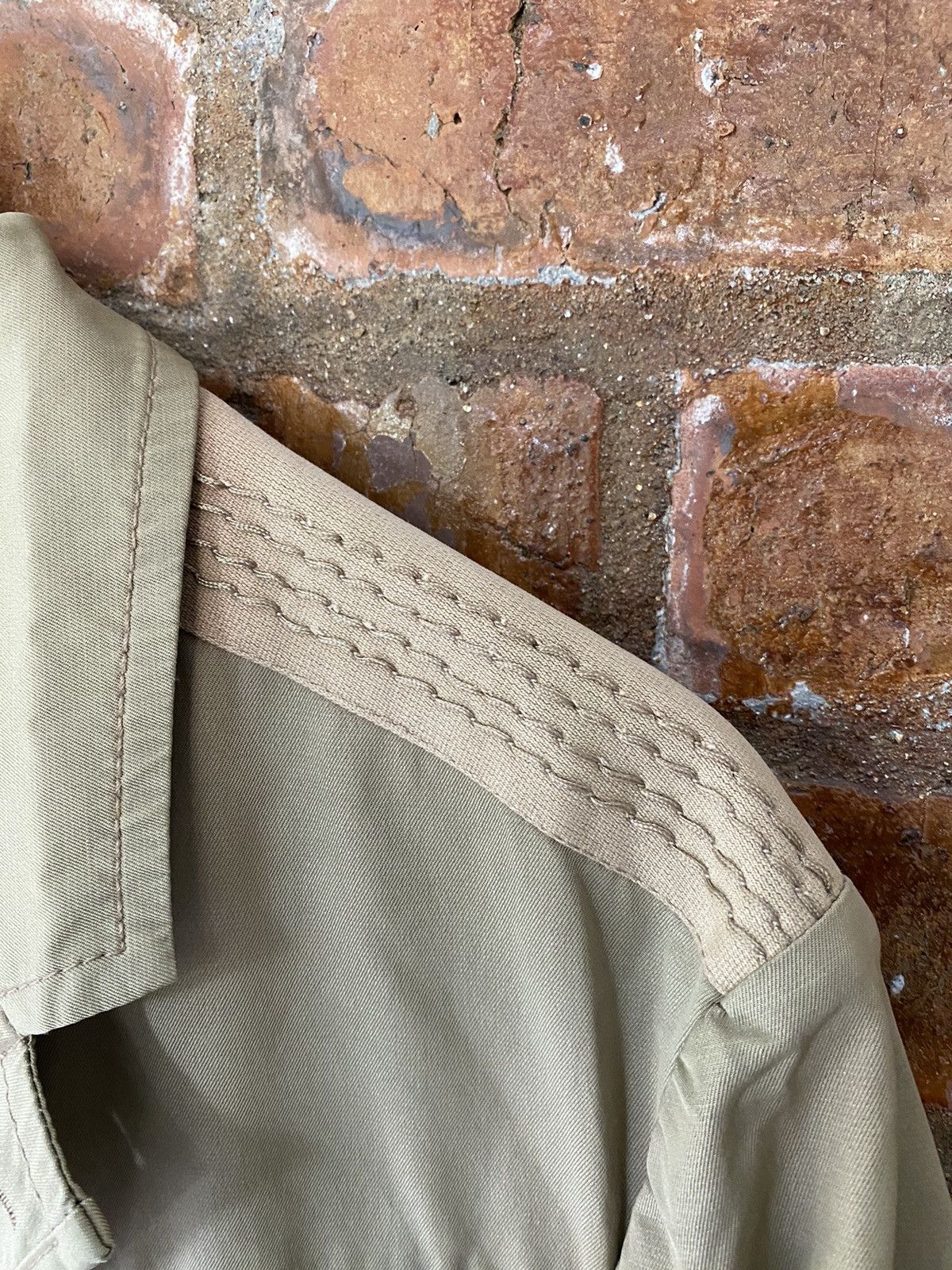 Marithe + Francois Girbaud 2000s Marithe Francois Girbaud Repair tribal Distress Jacket Size US L / EU 52-54 / 3 - 7 Thumbnail