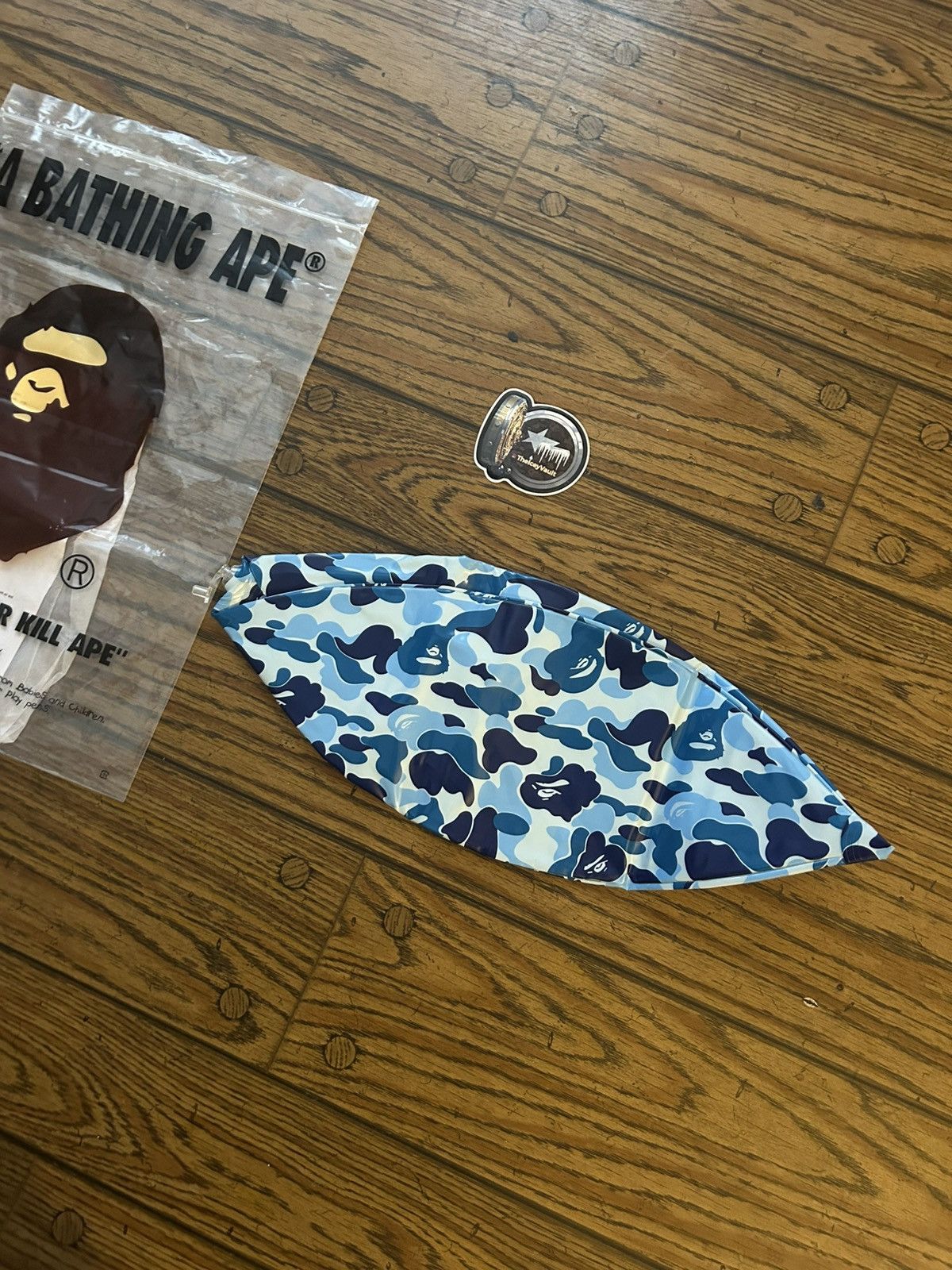 Bape Bape Blue ABC Camo Beach Ball Size ONE SIZE - 3 Thumbnail