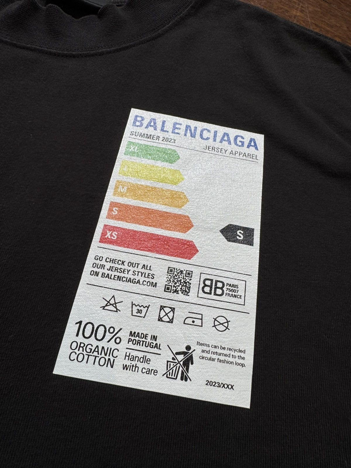 Balenciaga BALENCIAGA SS2023 REFRIGERATOR POWER BAR SHIRT Size US S / EU 44-46 / 1 - 5 Thumbnail