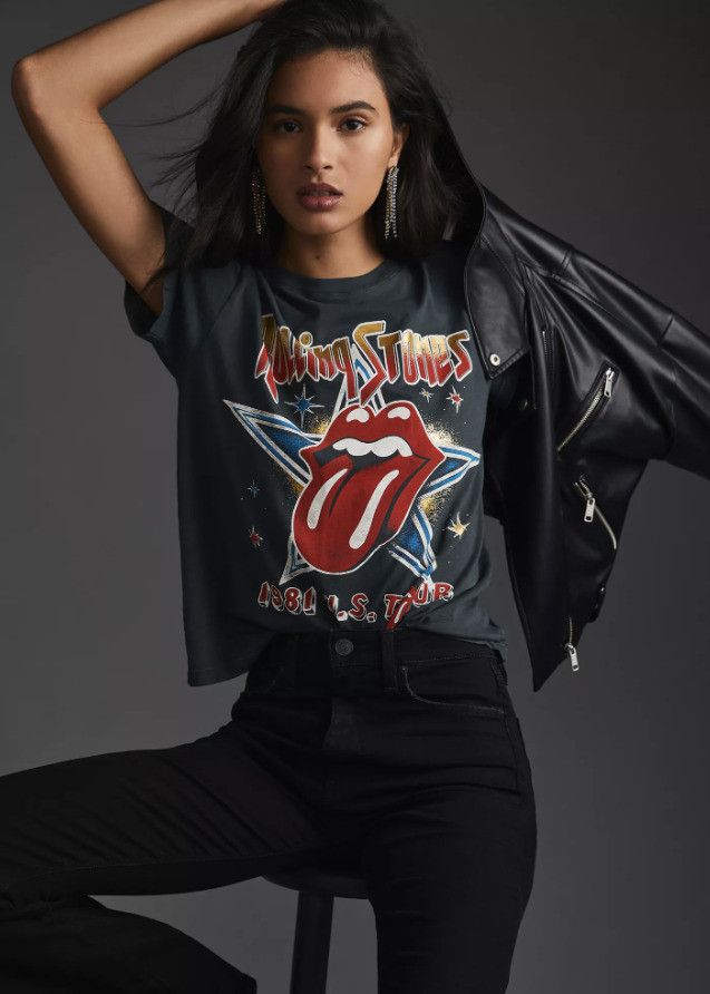 Other Letluv Rolling Stones US Tour 1981 Tee ( L ) Size L / US 10 / IT 46 - 1 Thumbnail