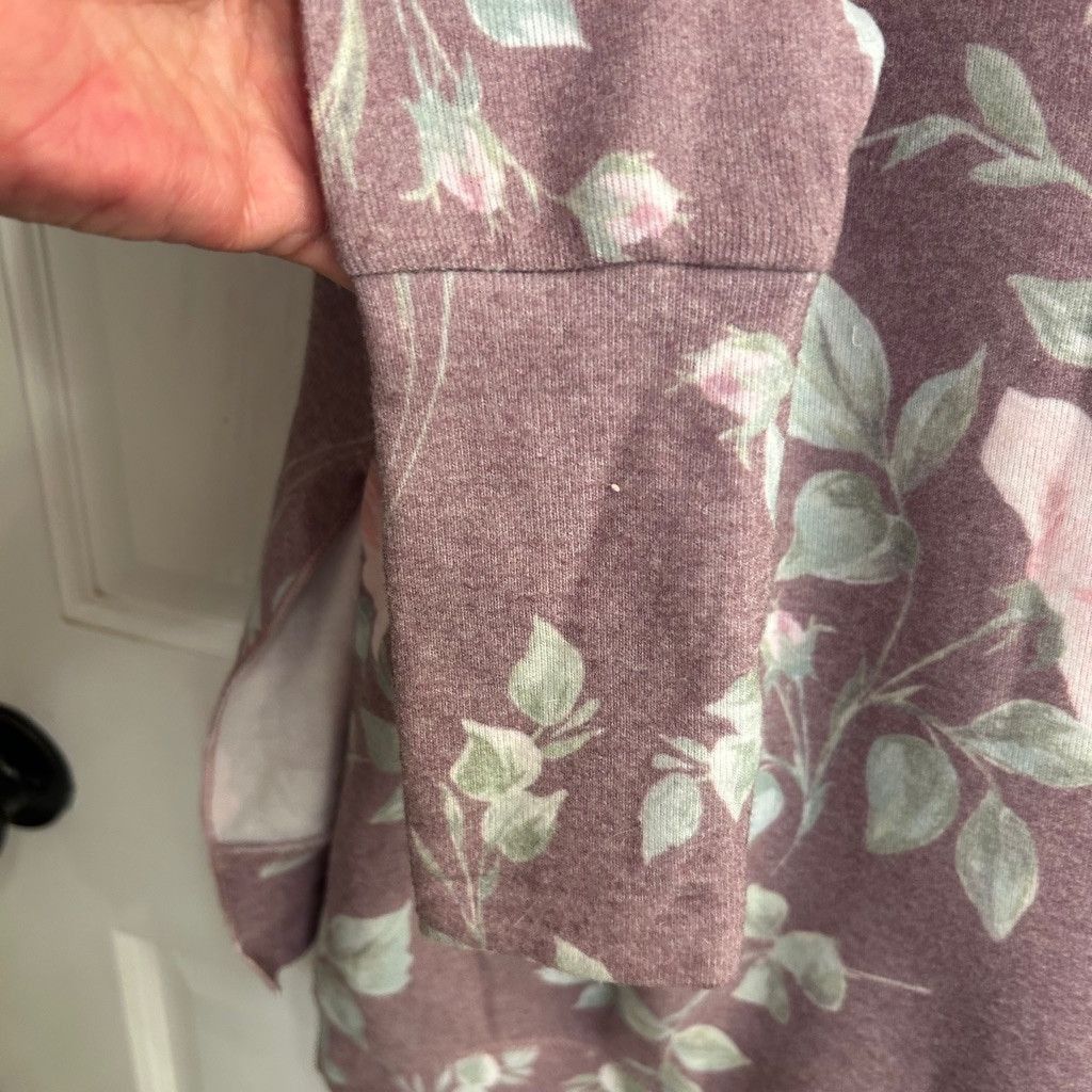 Chaser Brand Women's Chaser Lounge Pants S Purple Floral Size S / US 4 / IT 40 - 6 Thumbnail