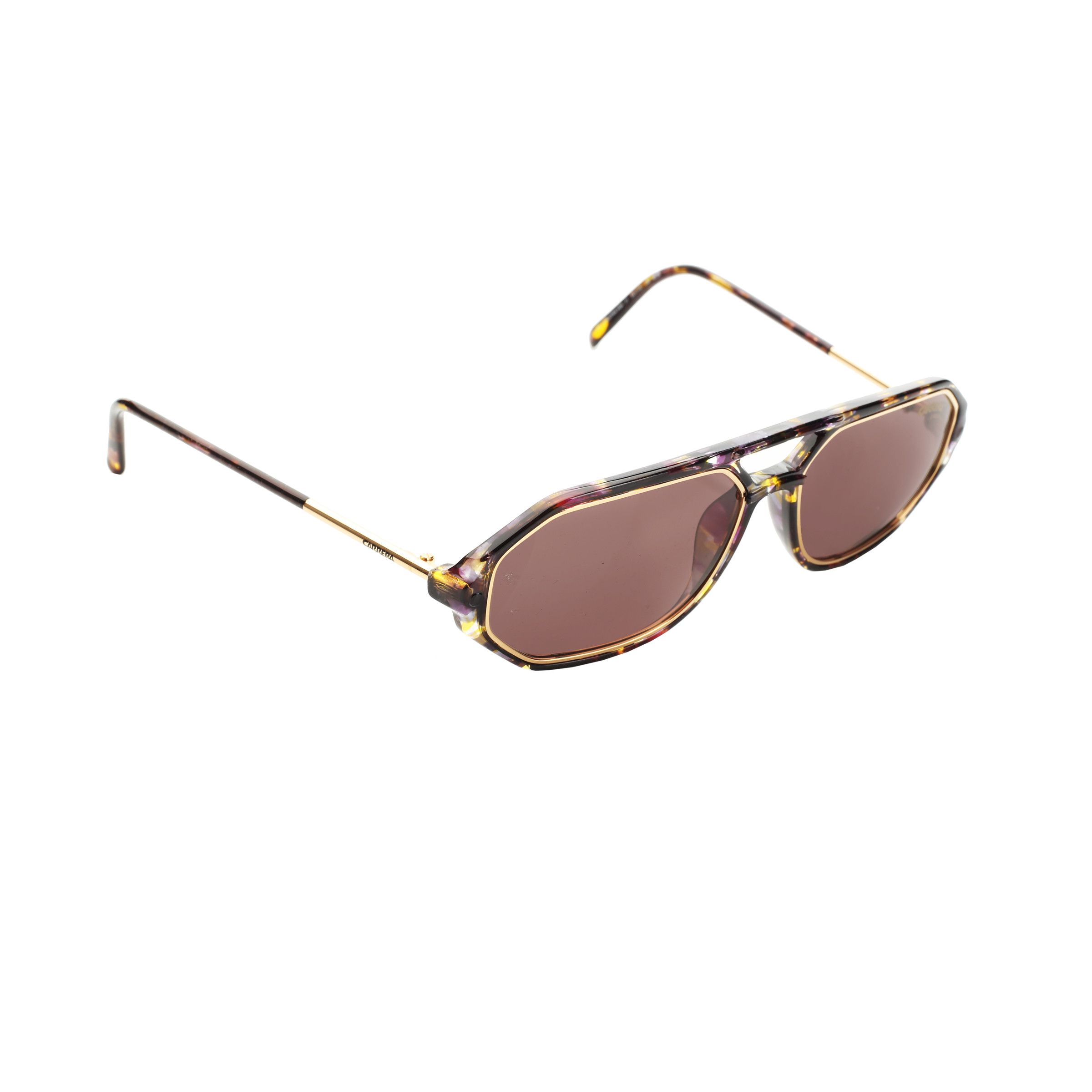 Carrera Carrera Classic '00s Havana Gold Aviator Sunglasses Size ONE SIZE - 2 Thumbnail