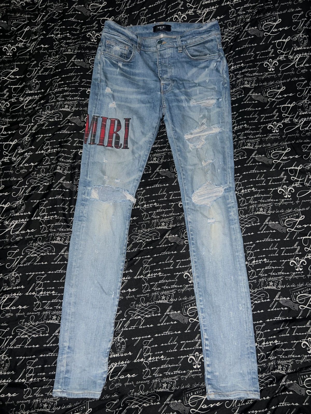 Amiri Amiri thrasher Size US 31 - 4 Thumbnail