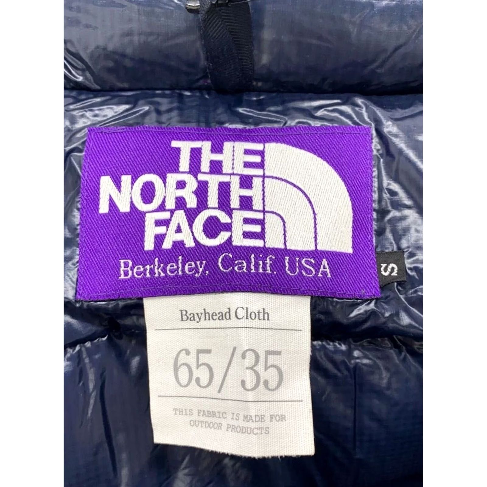 The North Face Purple Label THE NORTH FACE PURPLE LABEL Navy 65/35 MOUNTAIN SHORT DOWN PARKA Casual Jacket S Men Size US 29 - 3 Thumbnail