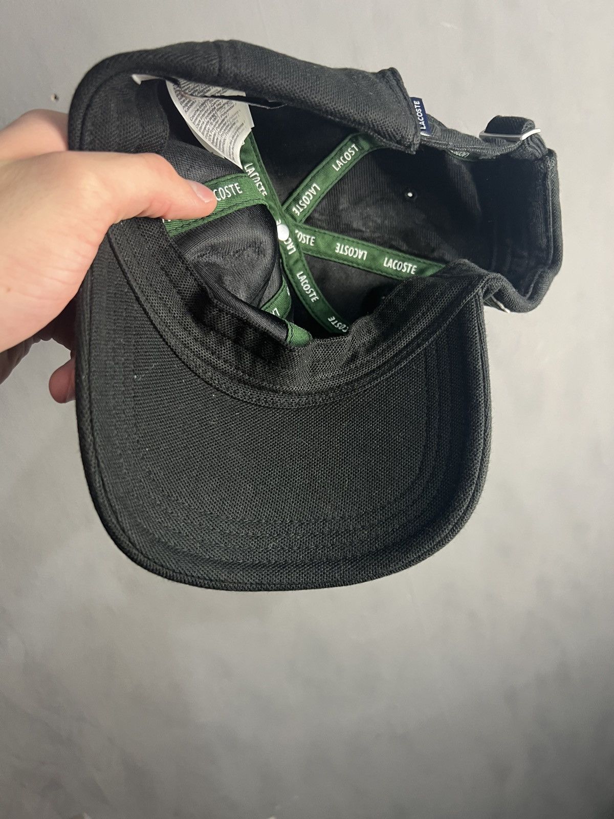 Lacoste Lacoste Vintage Baseball Cap Size ONE SIZE - 9 Thumbnail