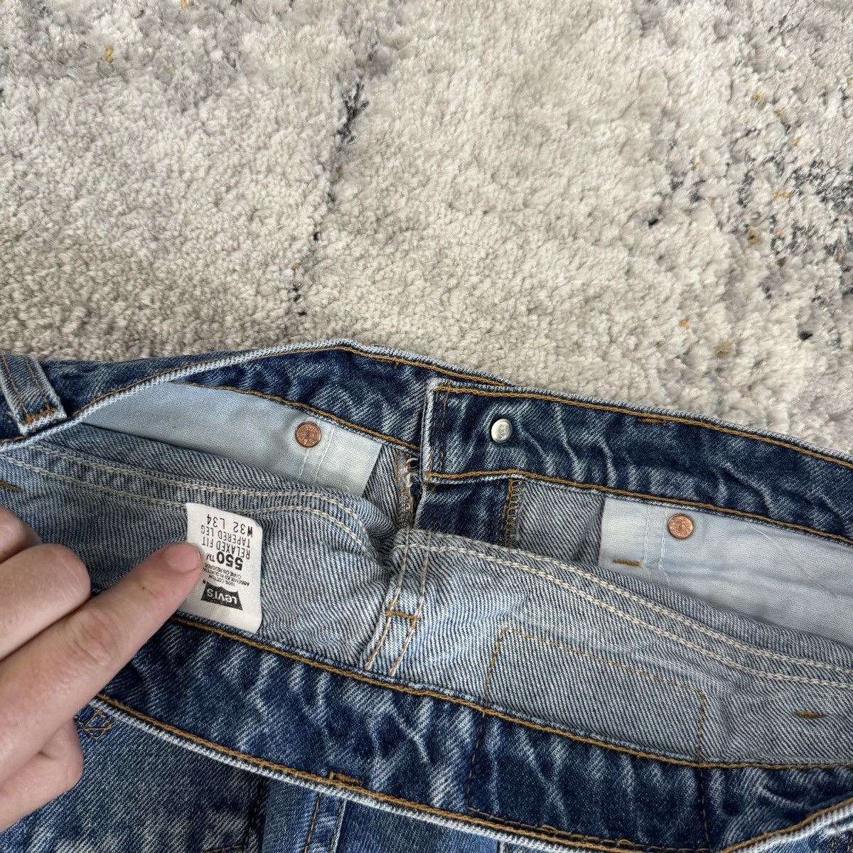 Levi's × Vintage Essential Vintage 80s Levi’s 550 Orange tab jeans Size US 31 - 4 Thumbnail