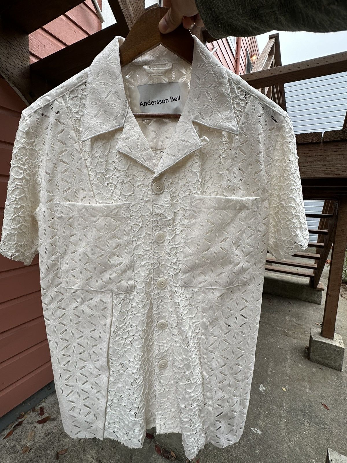 Andersson Bell RARE GRAIL Andersson Bell intricate laced button up shirt Size US M / EU 48-50 / 2 - 5 Thumbnail