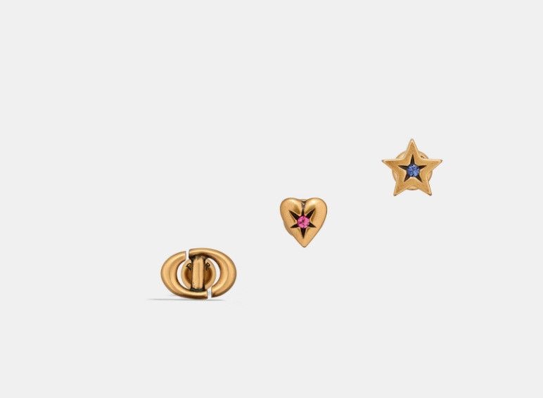 Dior o1w1db10325 Size: OS / E3294 Stud Earrings Set in Gold Size ONE SIZE - 3 Thumbnail