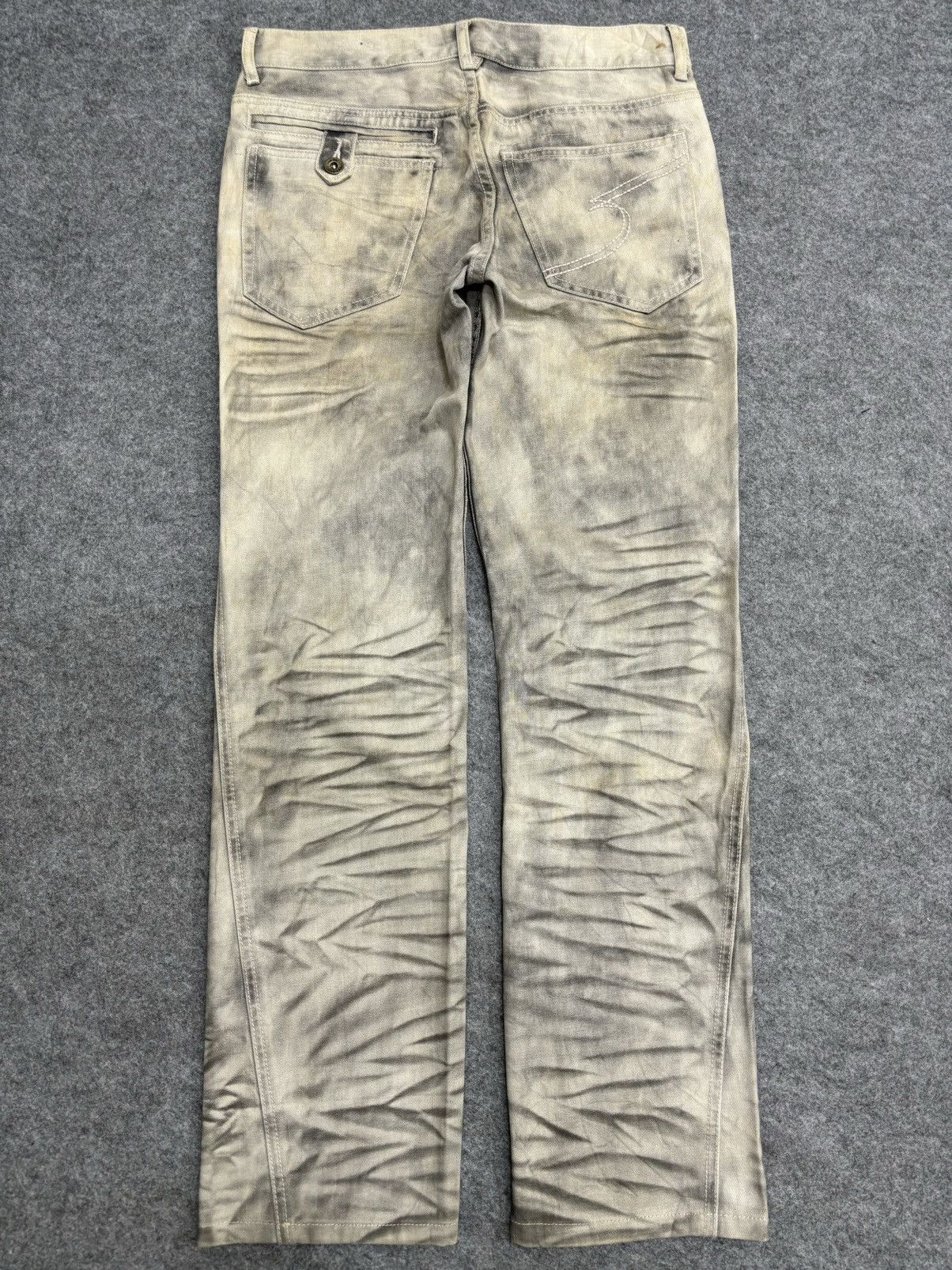 semanticdesign 💥Insane Style semanticdesign Sick Fade Pnk Metal Denim F544 Size US 31 - 24 Thumbnail