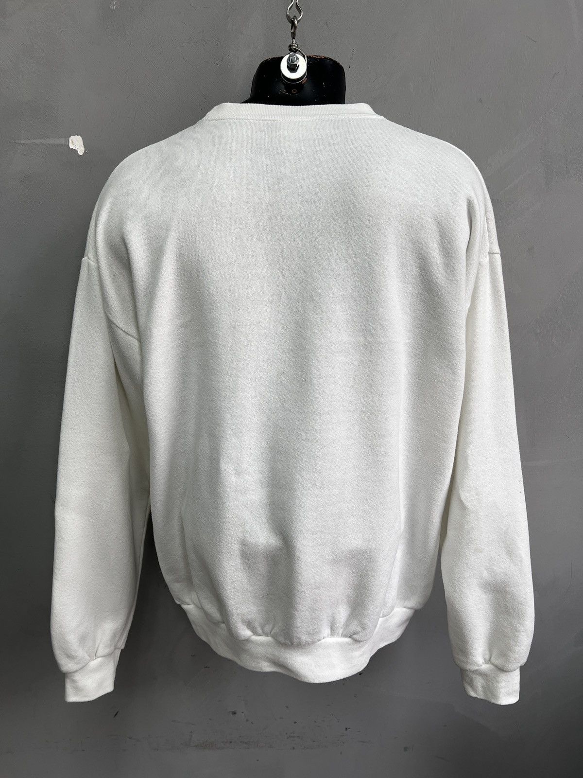 Hard Rock Cafe Hard Rock White Sweatshirt Hollywood Streetwear Style Size US L / EU 52-54 / 3 - 6 Thumbnail