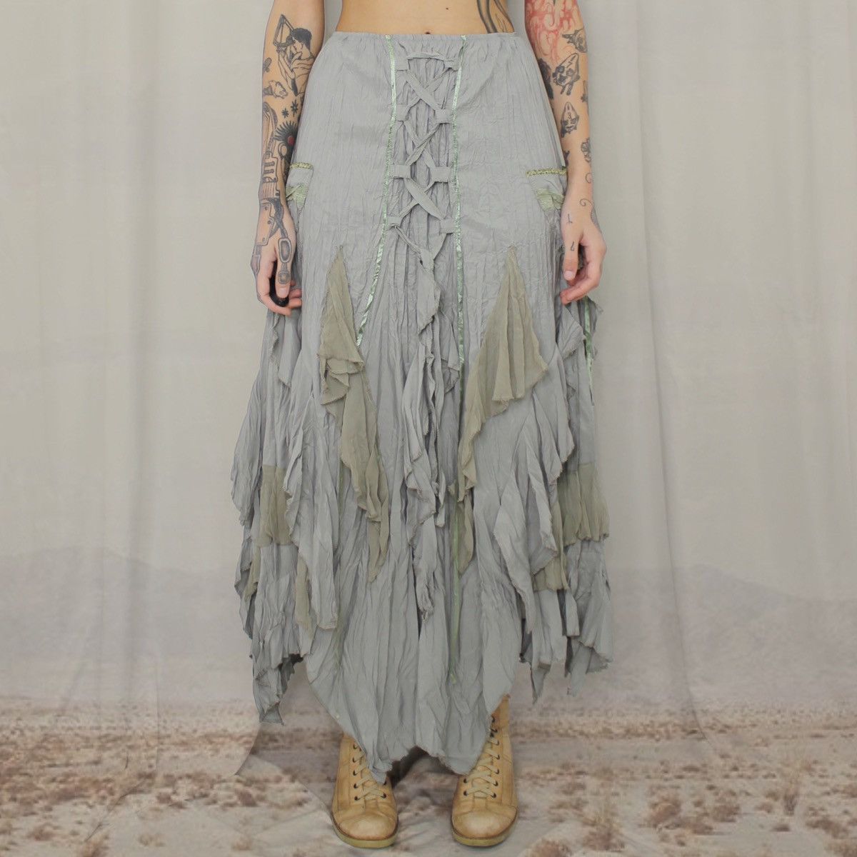 Vintage 🧚🏻MAXI FAIRY SKIRT🧚🏻 Size 28" / US 6 / IT 42 - 2 Thumbnail