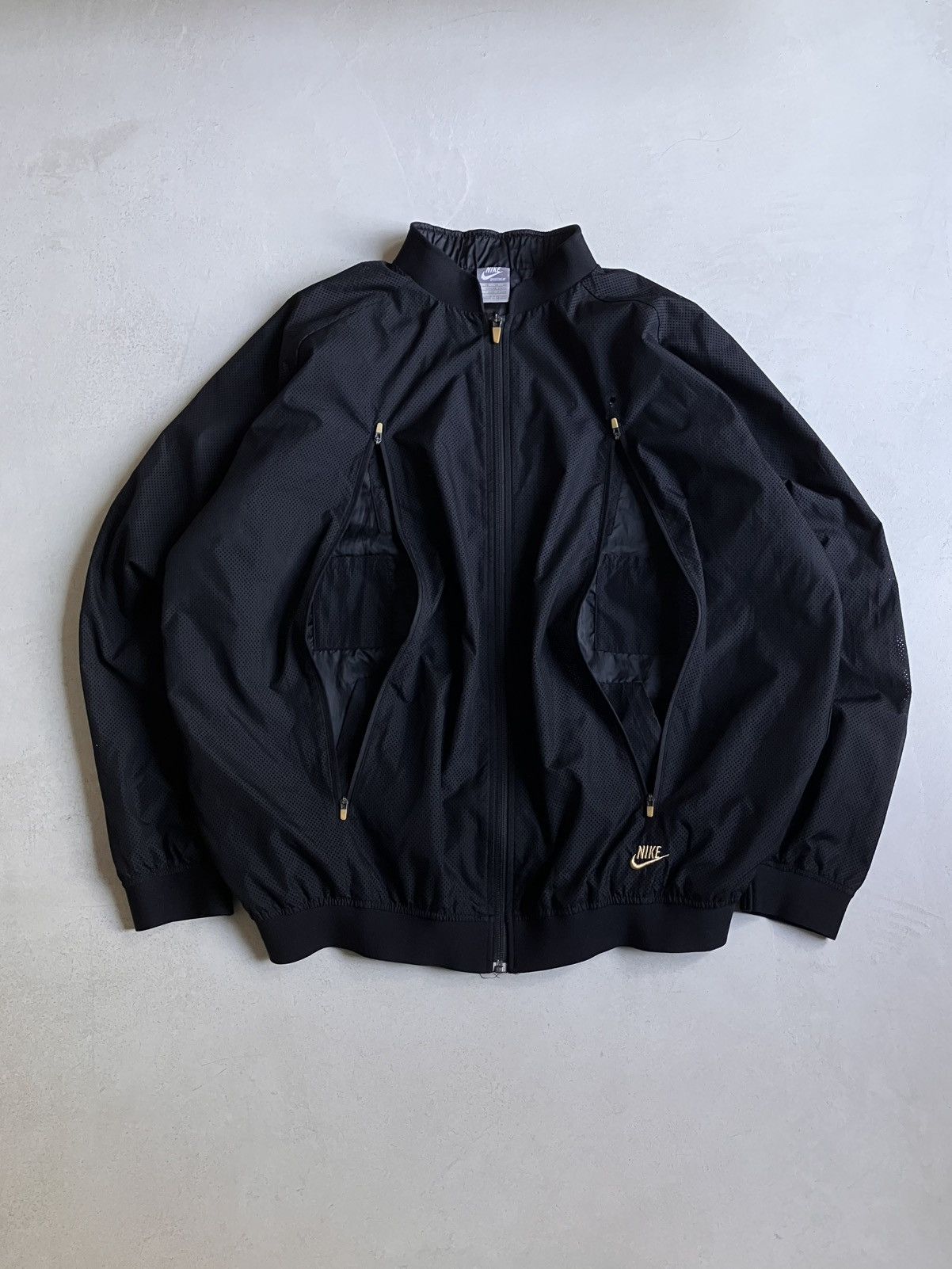 Nike 2009 Nike TN XRay Track Utility Mesh Technical Bomber Jacket Size US XL / EU 56 / 4 - 2 Thumbnail