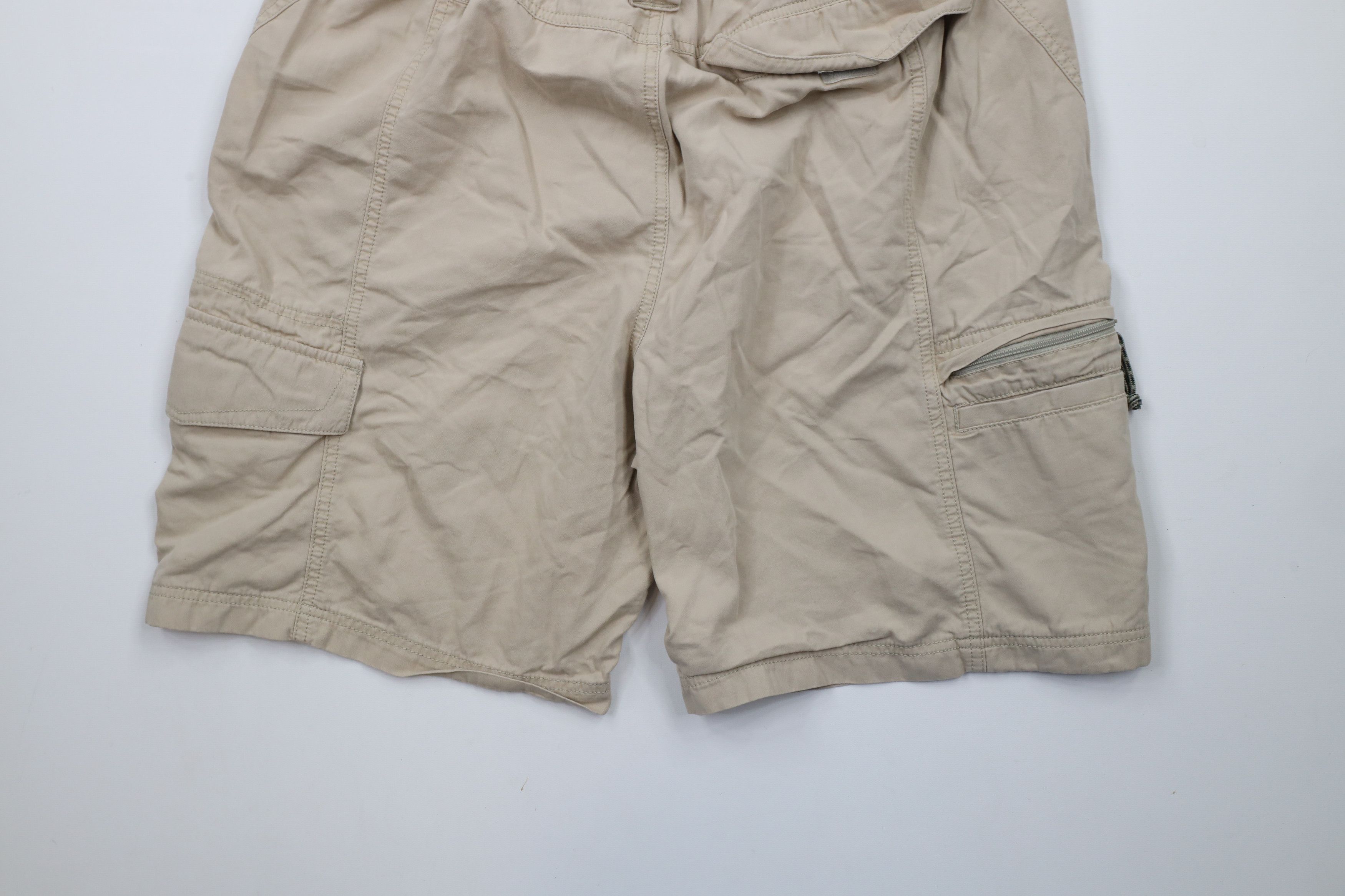 Columbia × Vintage Vintage Columbia Belted Above Knee Cargo Shorts Beige Khaki Size US 34 / EU 50 - 14 Thumbnail
