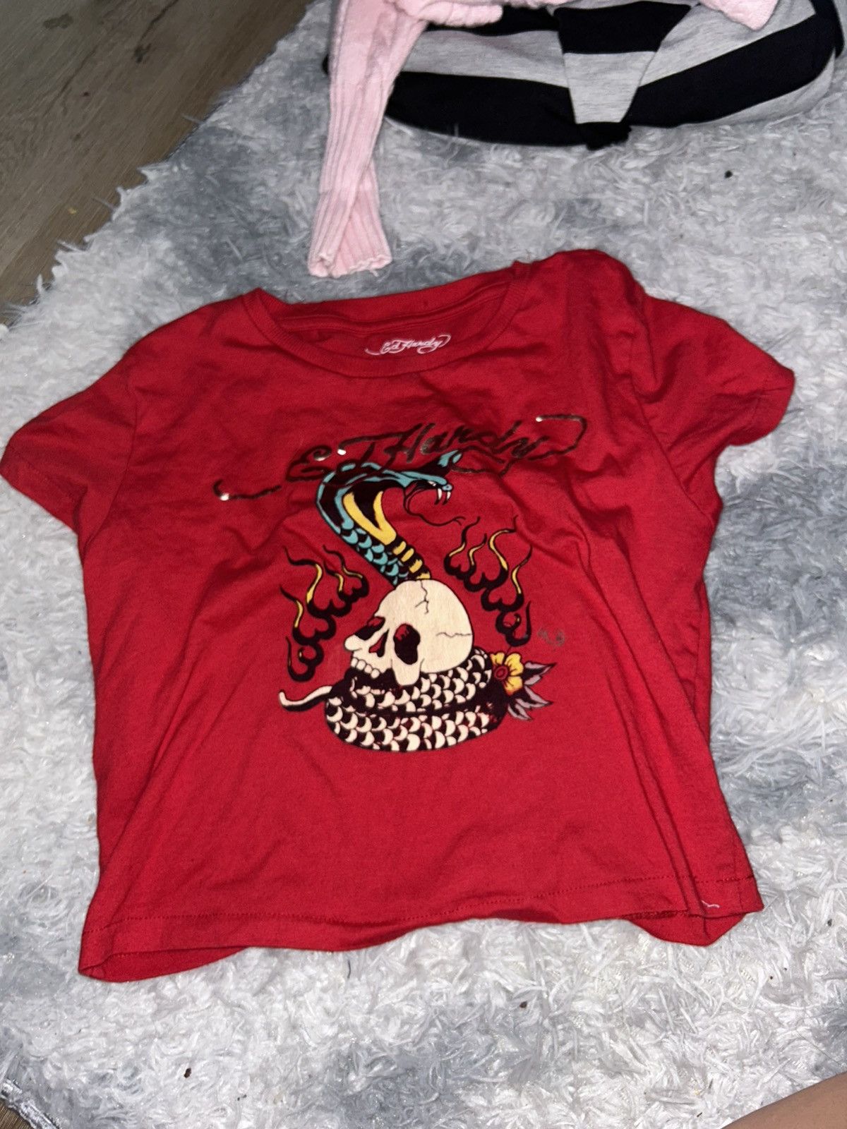 Ed Hardy Ed hardy skull tee Size L / US 10 / IT 46 - 1 Thumbnail