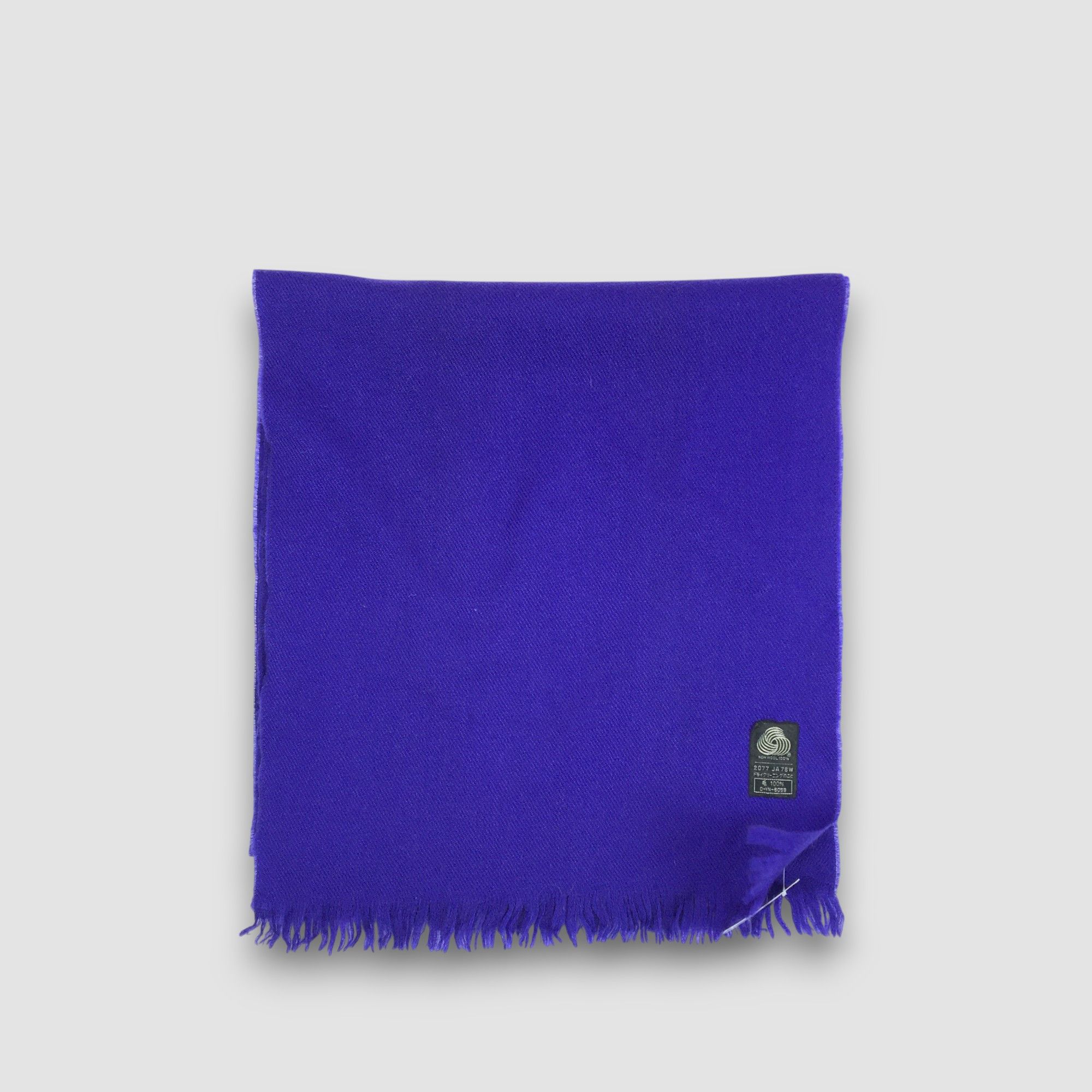 Japanese Brand Vintage Cream Soda Wool Scarf Muffler Japanese Winter Scarf Size ONE SIZE - 2 Thumbnail