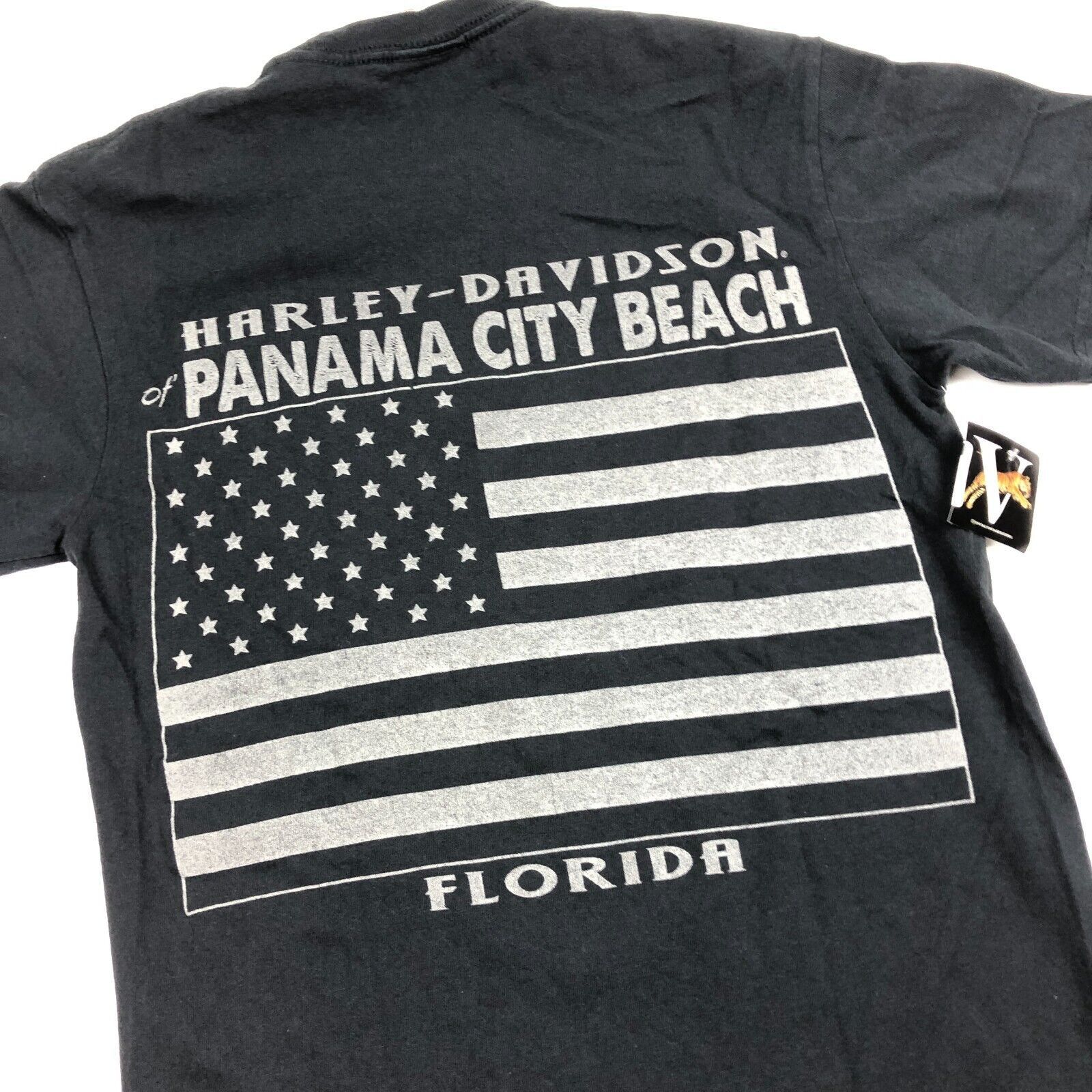 Harley Davidson × Vintage 2019 Harley Davidson Panama City Beach Florida Pocket Tee Size US S / EU 44-46 / 1 - 6 Thumbnail