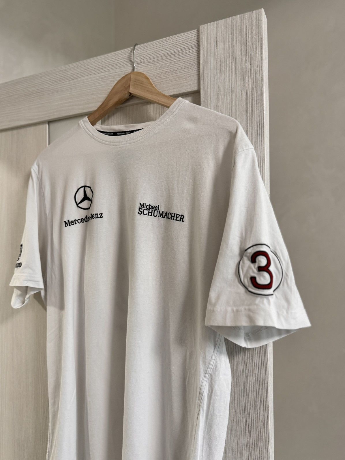 Formula 1 × Henri Lloyd × Mercedes-Benz F1 Schumacher Henri Lloyd Mercedes Benz t-shirt Racing Size US L / EU 52-54 / 3 - 3 Thumbnail