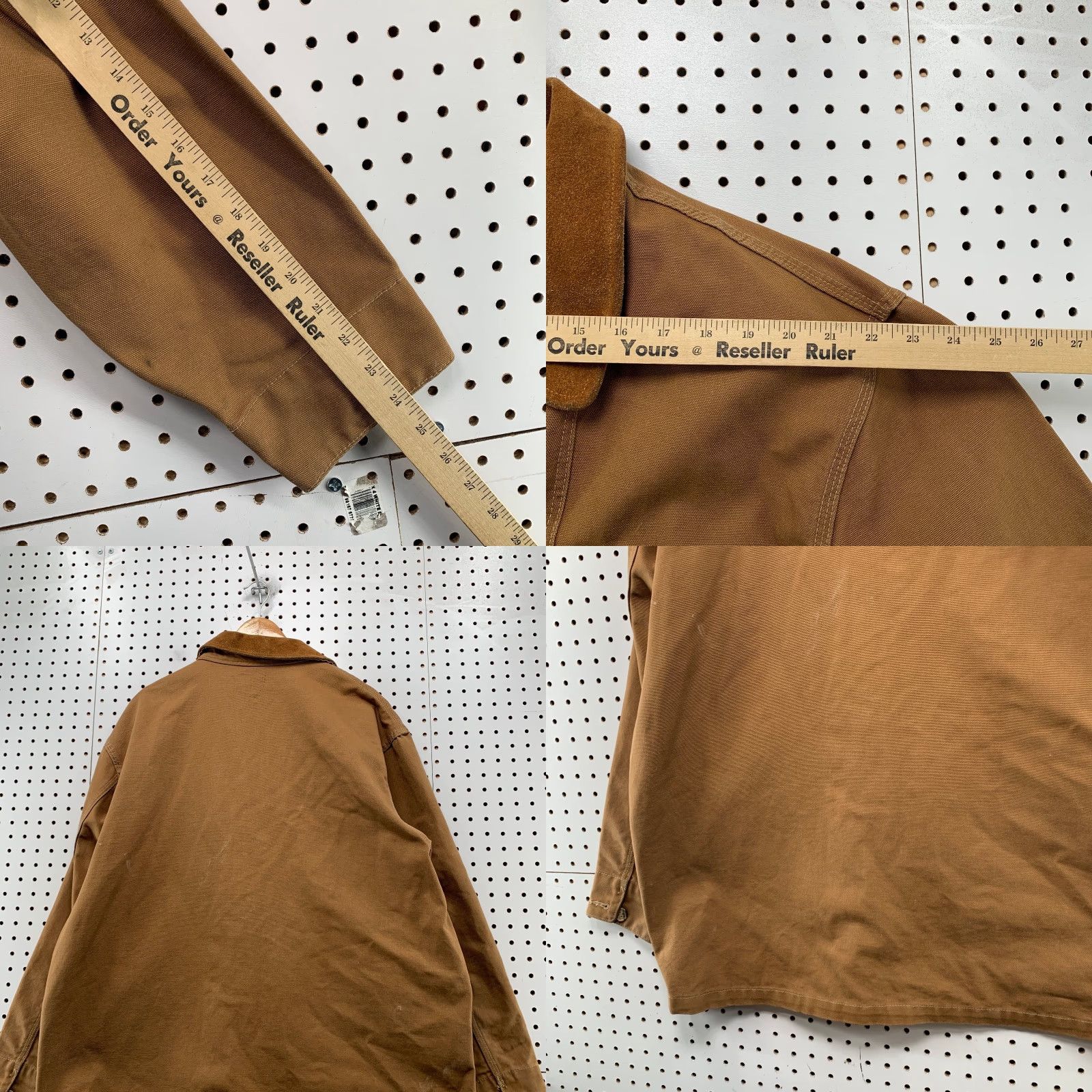 Vintage Indura Westex Union Lined FR Chore Jacket Mens 2XL Tan Workwear Fire Resistant Jacket Size US XXL / EU 58 / 5 - 10 Thumbnail