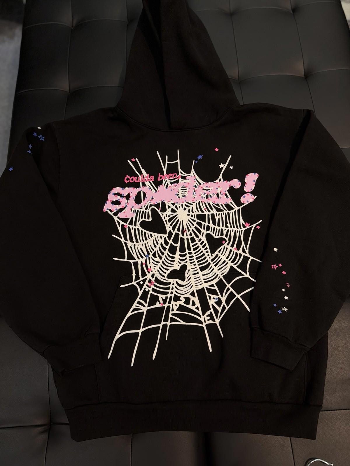 Sp5der Spider worldwide I love spider hoodie large | Grailed
