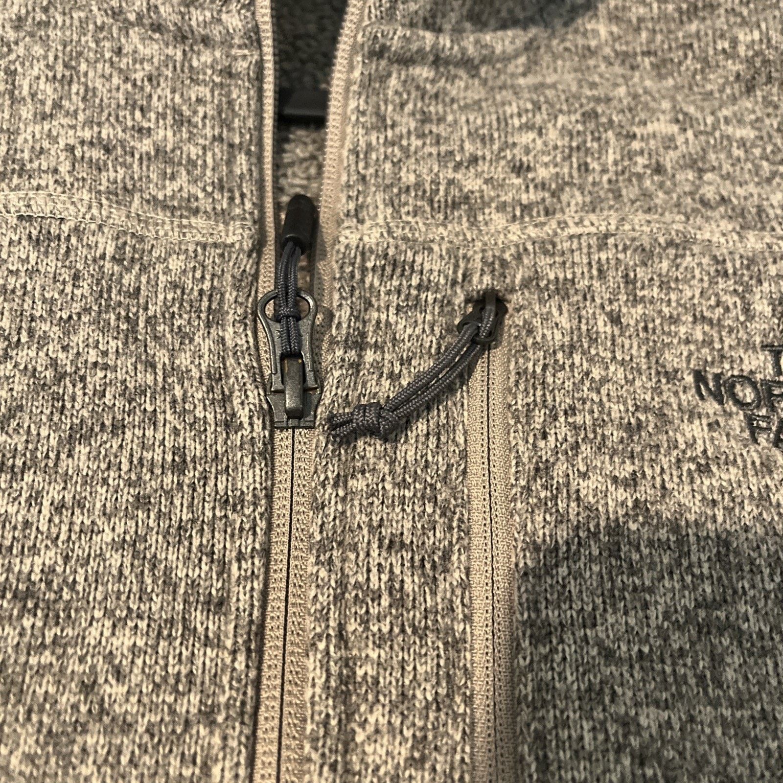 The North Face The North Face Full Zip Fleece Jacket Beige Gray Men's Small Size US S / EU 44-46 / 1 - 5 Thumbnail