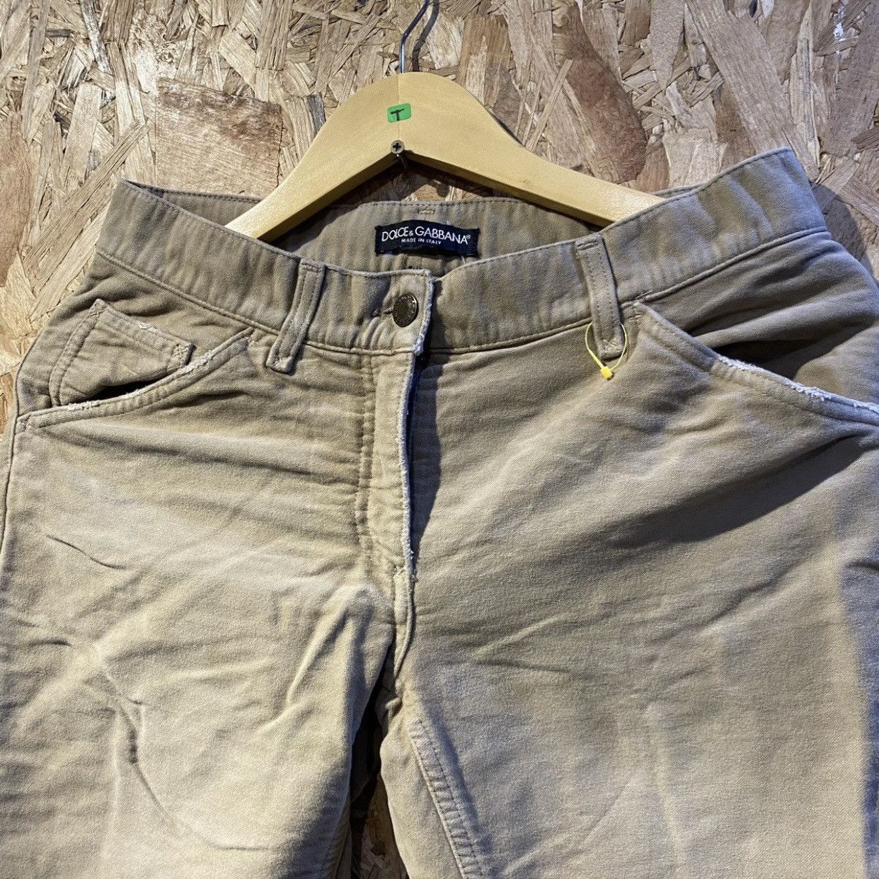 Dolce & Gabbana Vintage Dolce & Gabbana Straight Cut Casual Pants Size US 30 / EU 46 - 7 Thumbnail