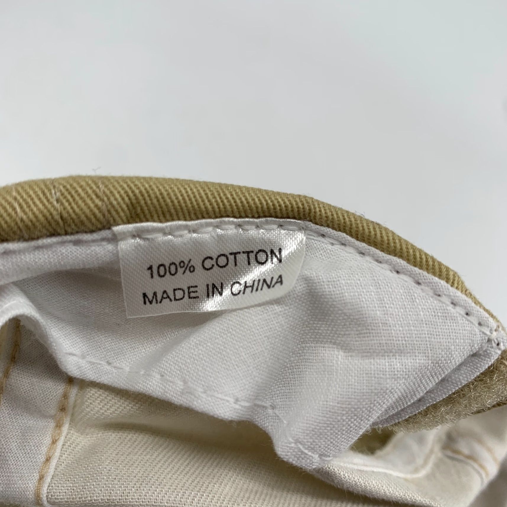 Vintage New Orleans Bourbon Street Baseball Cap Mens Tan Adjustable Strap Cotton Solid Sports All Season Cap Size ONE SIZE - 6 Thumbnail