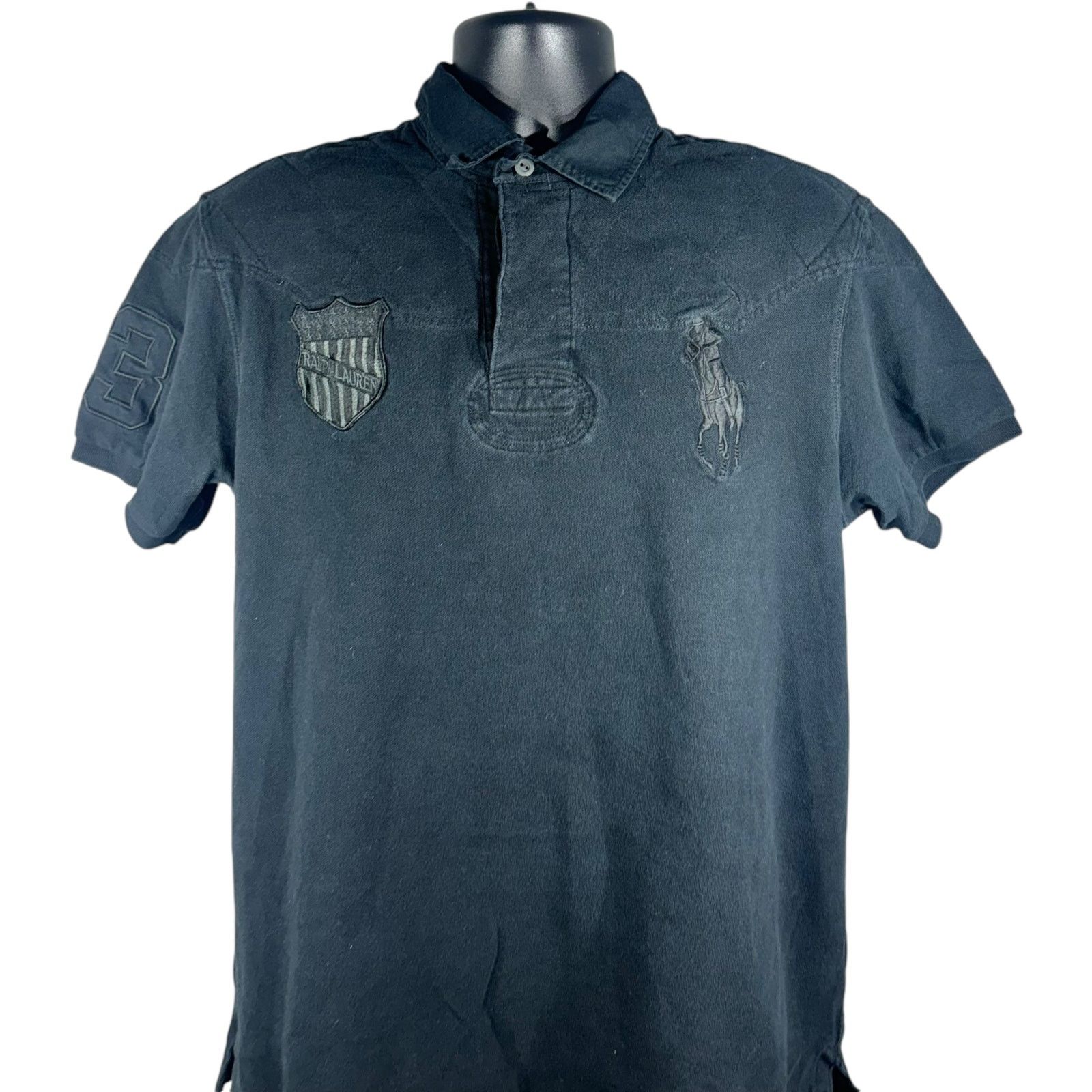 Polo Ralph Lauren Polo Ralph Lauren Big Horse Short Sleeve Polo Size US XL / EU 56 / 4 - 2 Thumbnail
