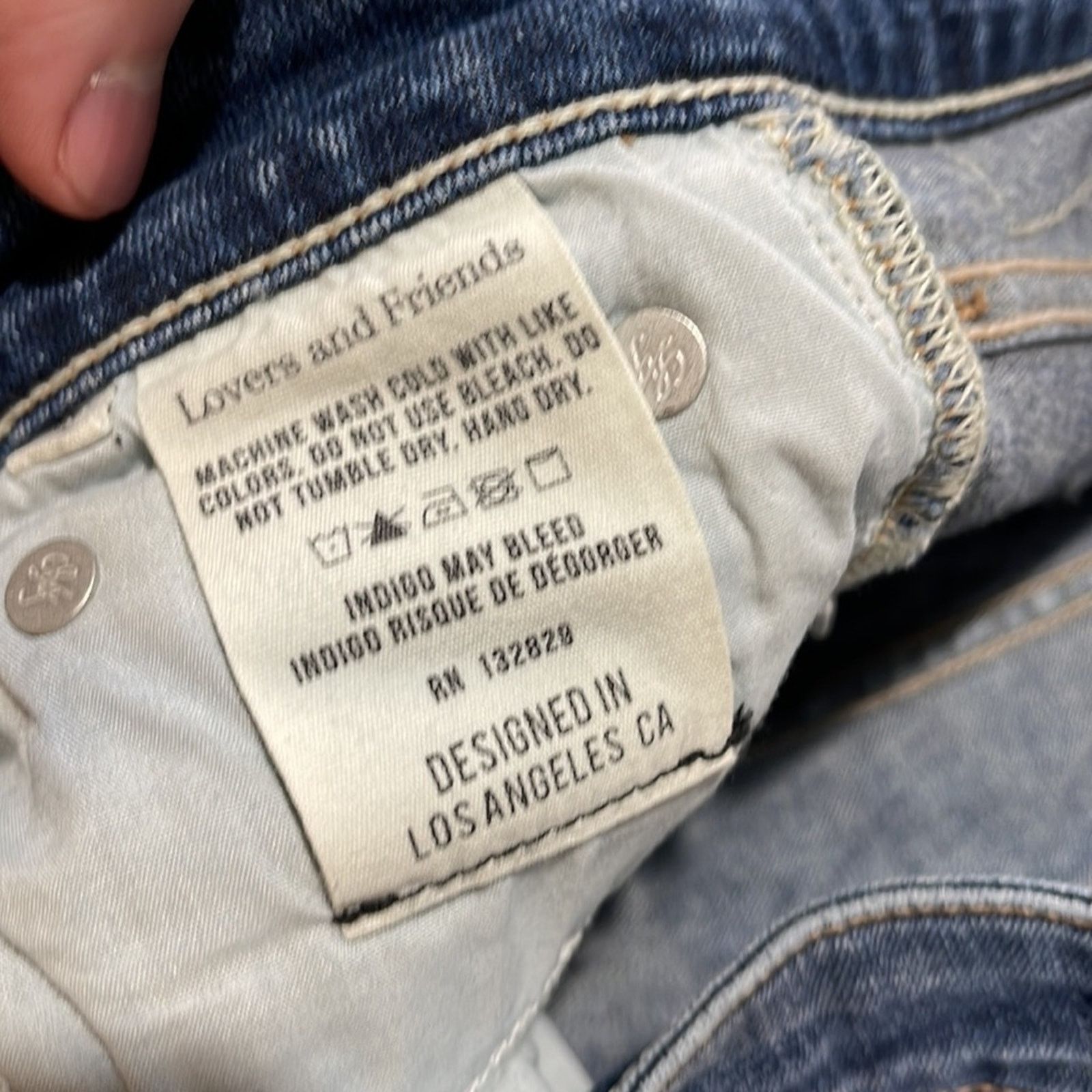 Other Lovers and Friends Mason High-Rise Skinny Jean Naples 25 Size 25" / US 0 / IT 36 - 7 Thumbnail