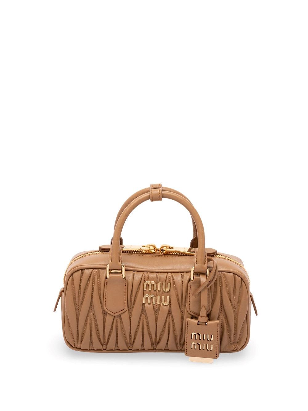 Miu Miu `Arcadie` Matelassé Nappa Leather Bag Size ONE SIZE - 1 Thumbnail