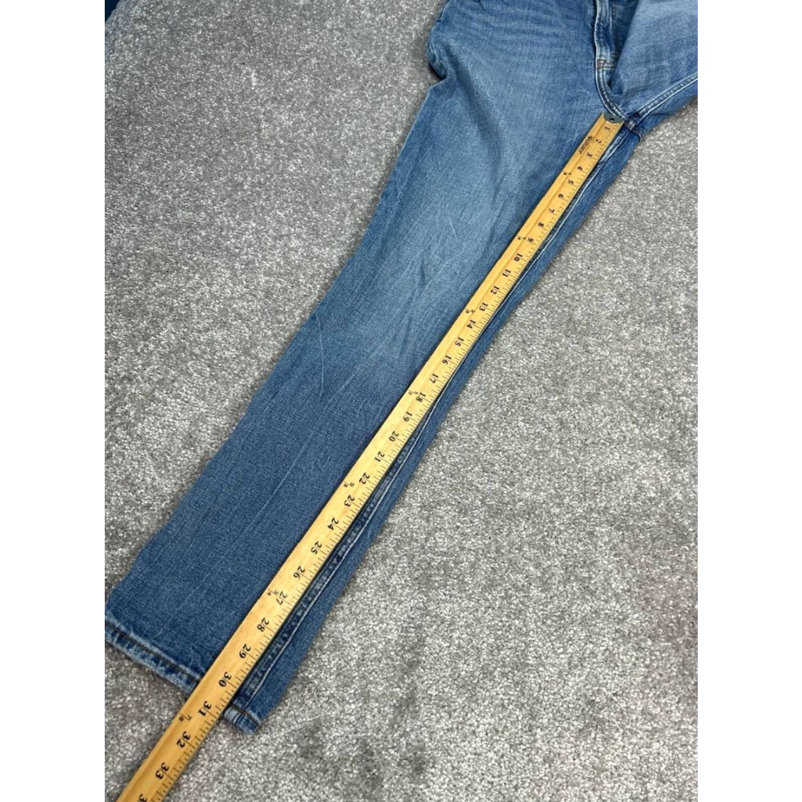 Abercrombie & Fitch Abercrombie & Fitch The 90s Slim Straight Curve Love Jeans Womens 8 Blue 28x31 Size 30" / US 8 / IT 44 - 5 Thumbnail
