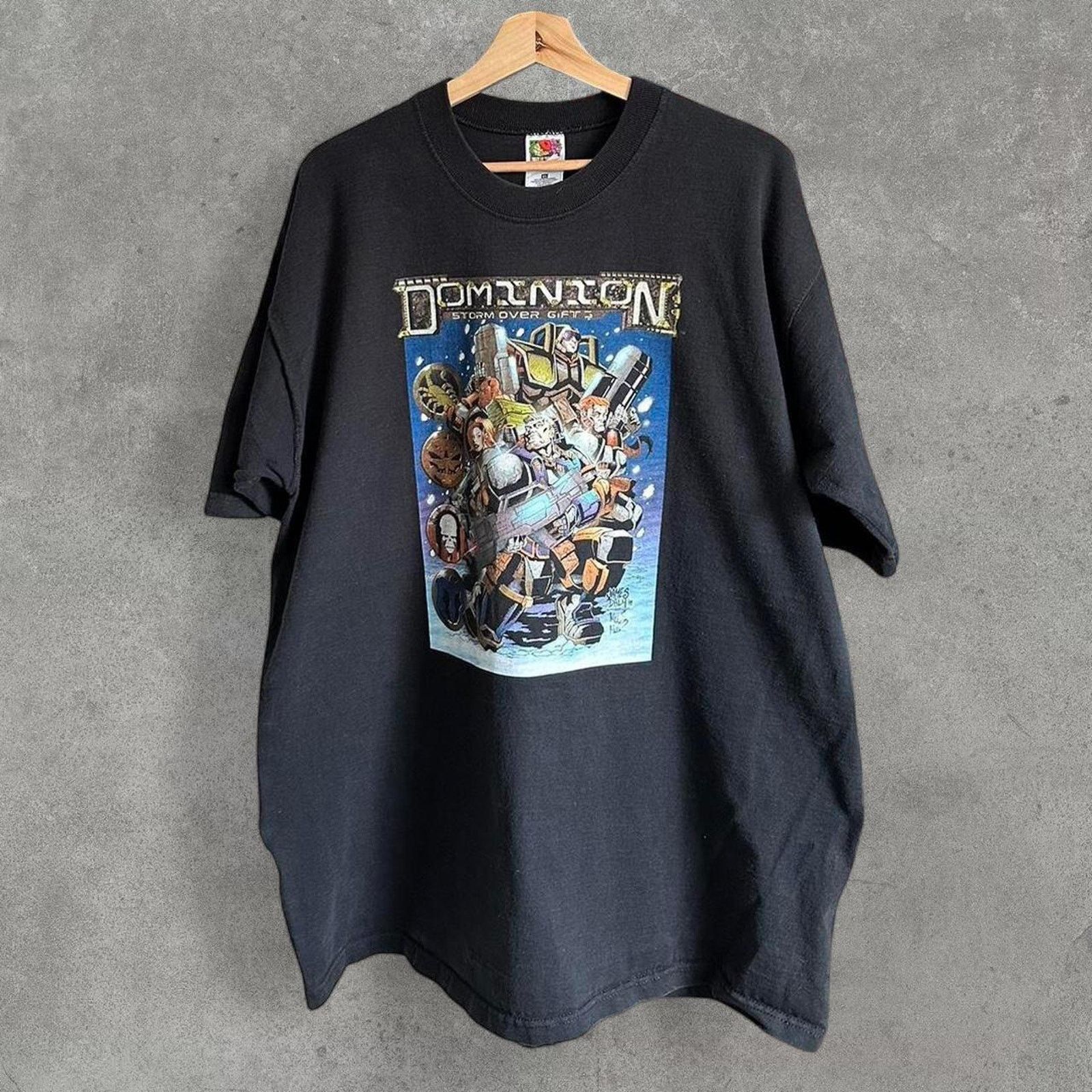 Fruit Of The Loom × Vintage Vintage 1998 Dominion Storm Over Gift 3 Video Game Shirt Size US XL / EU 56 / 4 - 1 Thumbnail