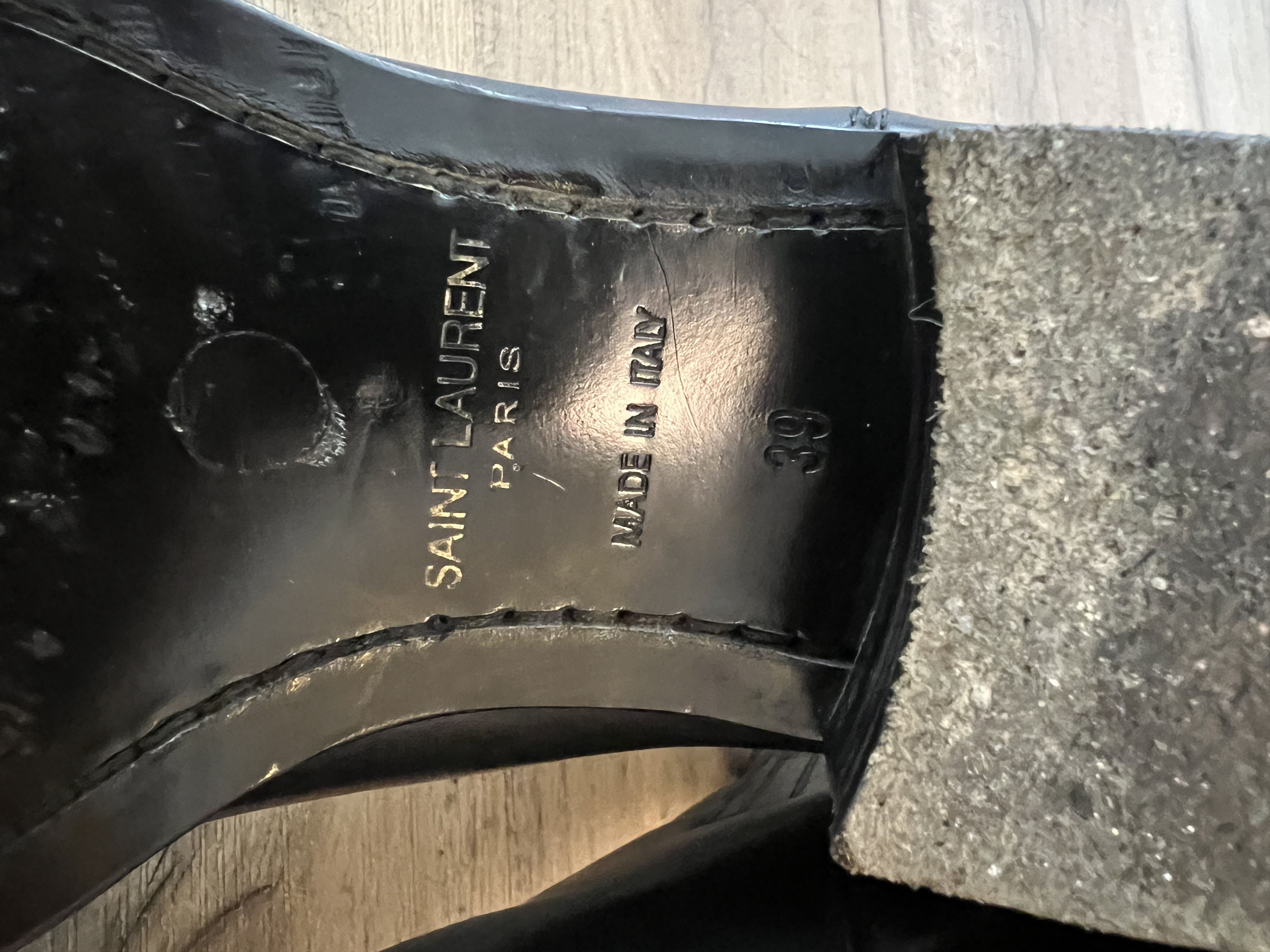 Saint Laurent Paris 'Hedi Era' Triple Zipper Wyatt Chealsea Boots Size US 6 / EU 39 - 8 Thumbnail