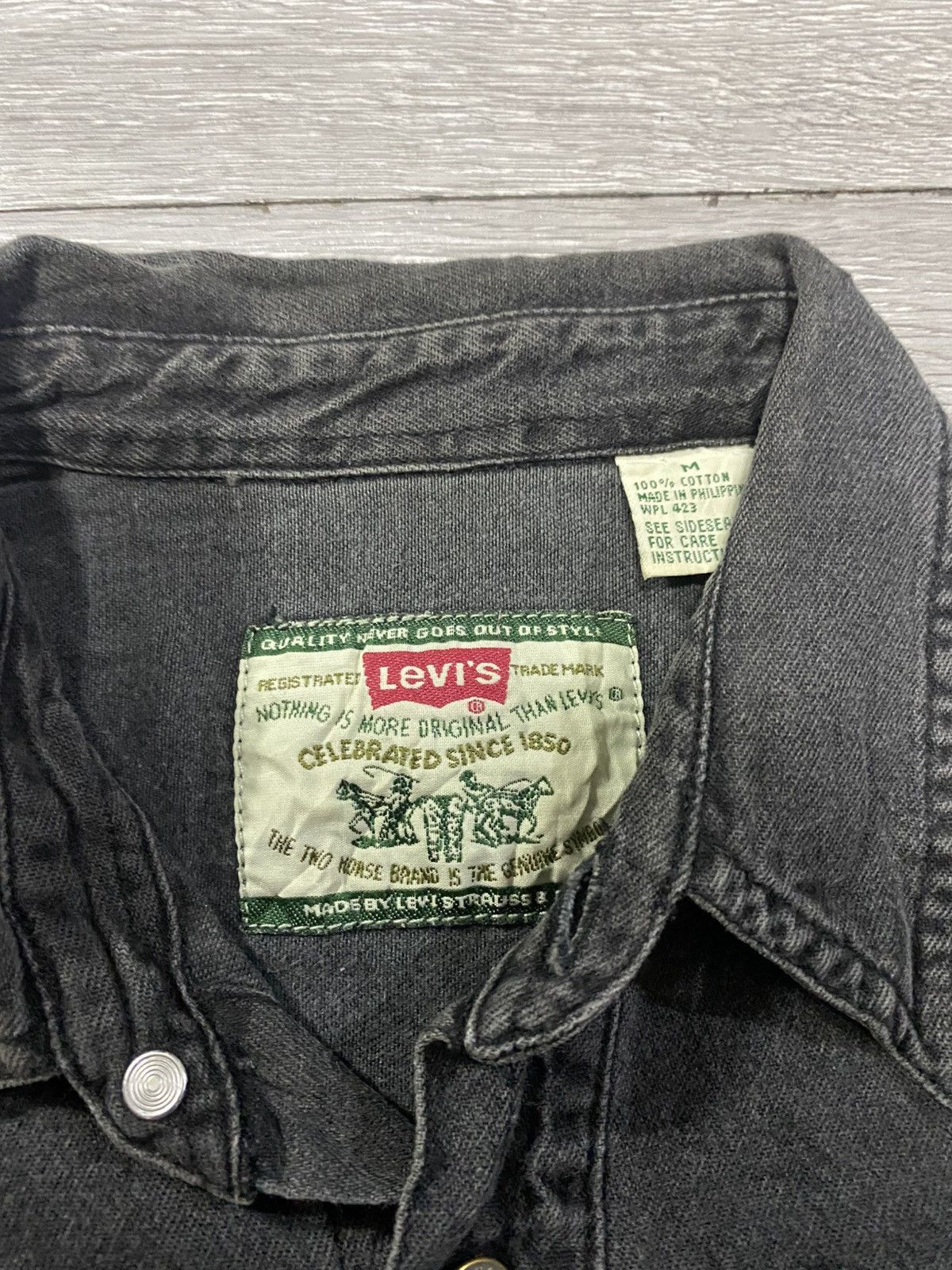 Levi's VTG LEVI’S 90s BUTTON UP Size US M / EU 48-50 / 2 - 4 Thumbnail