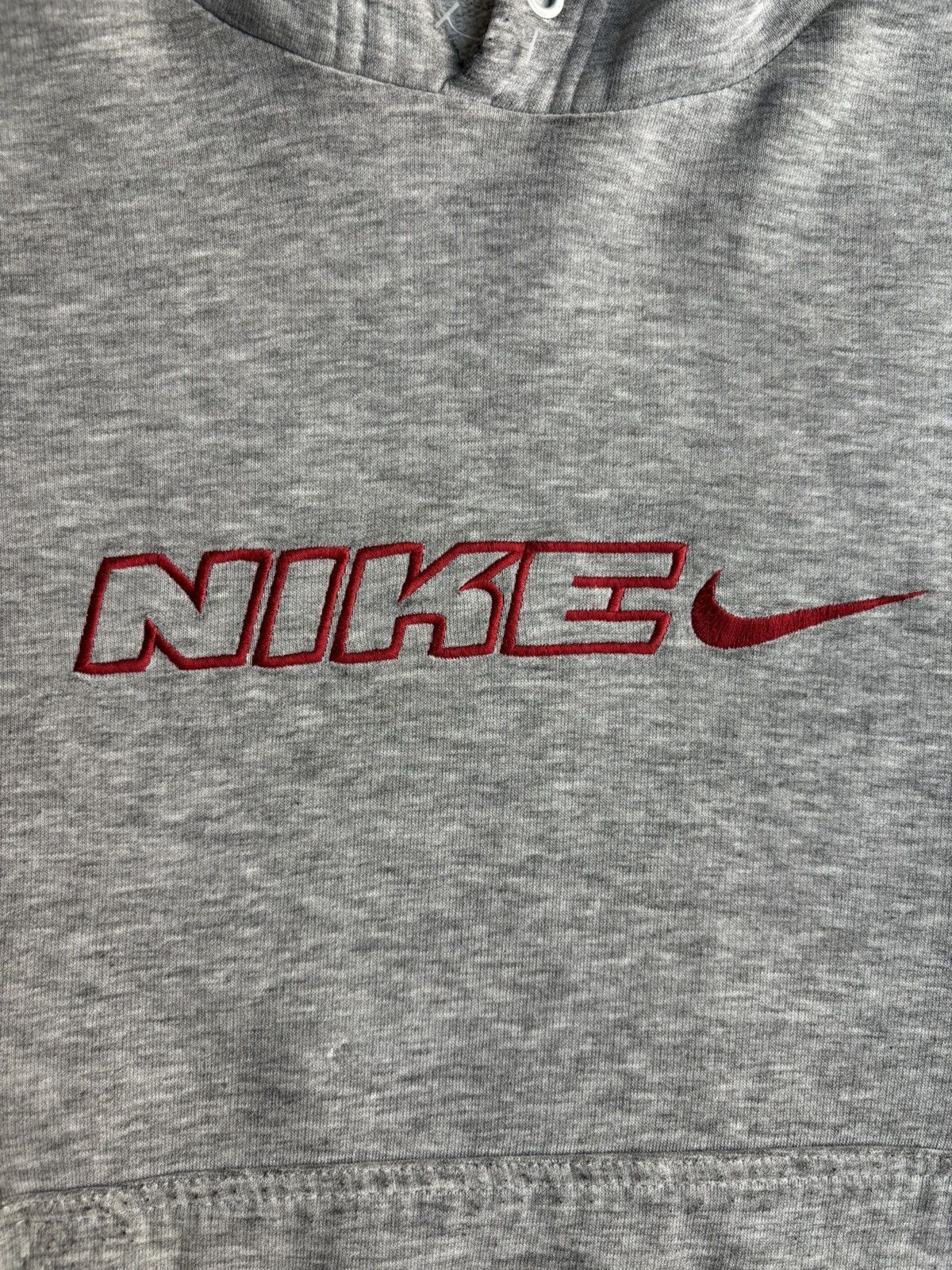 Nike Nike Light Gray Hoodie Sweatshirt US L Size US L / EU 52-54 / 3 - 3 Thumbnail
