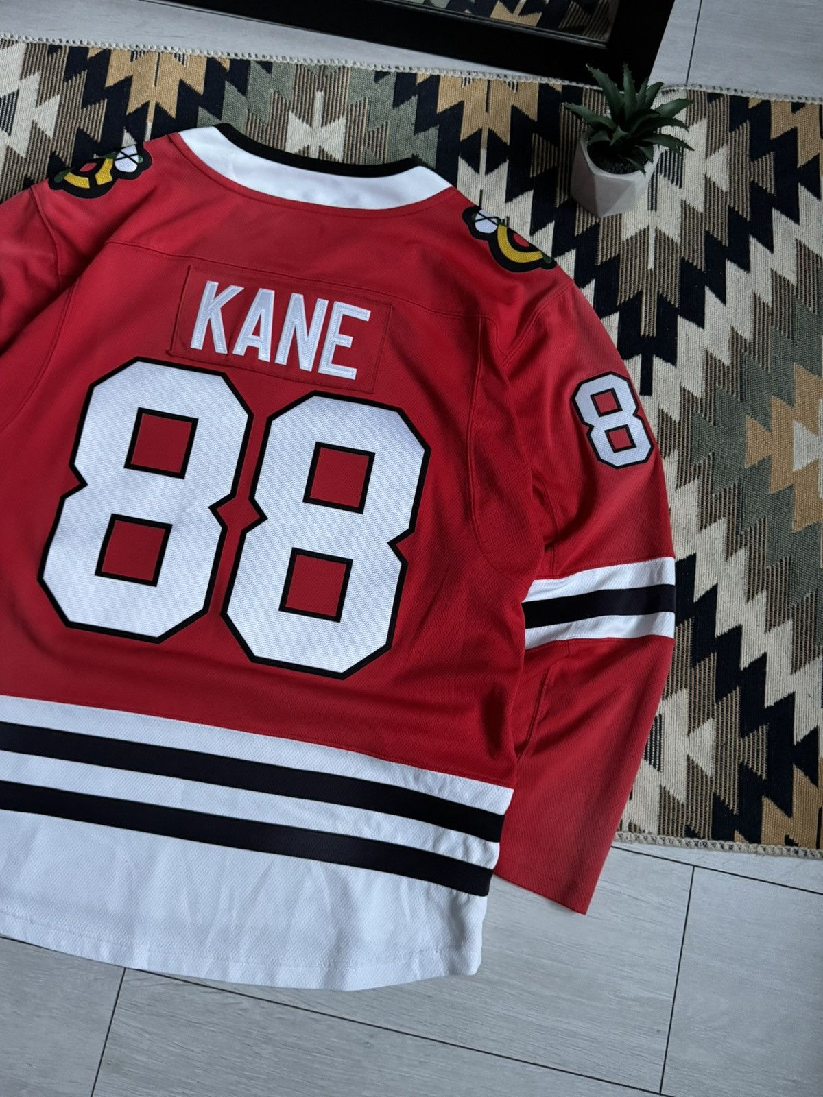 NFL Vintage NFL Chicago Blackhawks Patric Kane #88 Jersey Size US L / EU 52-54 / 3 - 11 Thumbnail