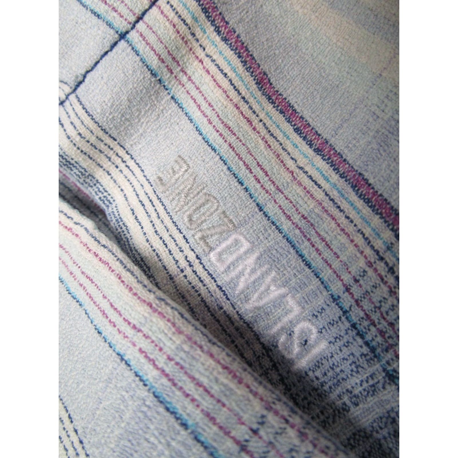 Tommy Bahama TOMMY BAHAMA Shirt Mens XL Blue Island Zone Button Up Silk Blend Camp Island Zone Button-Up Casual Size US XL / EU 56 / 4 - 5 Thumbnail