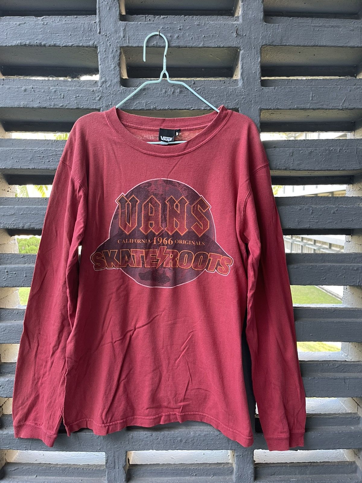 Vans Skate Roots long sleeve shirt📸