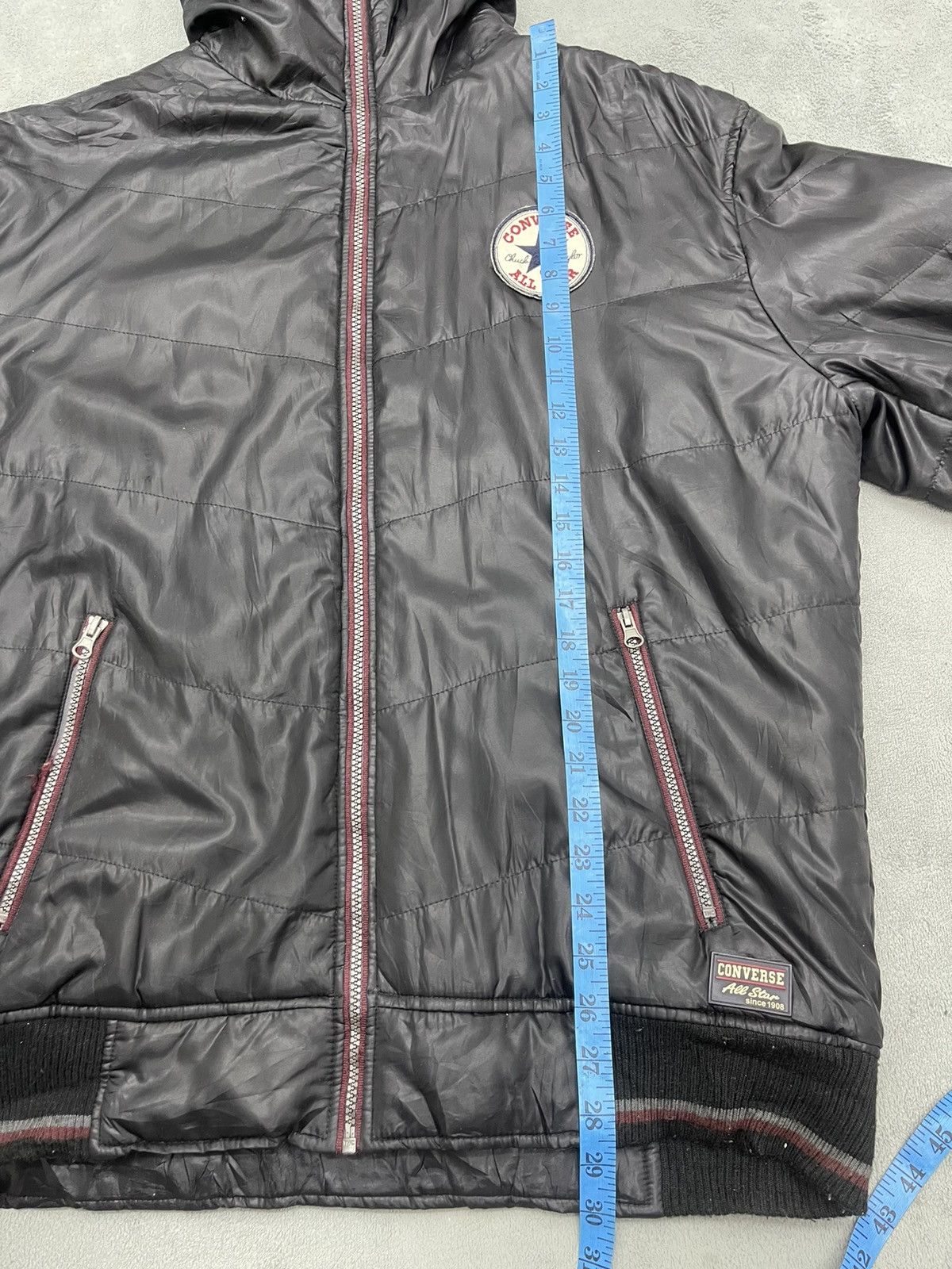 Converse × Vintage (S) VTG CONVERSE SHEARLING JACKET FULL ZIP Size US L / EU 52-54 / 3 - 10 Thumbnail