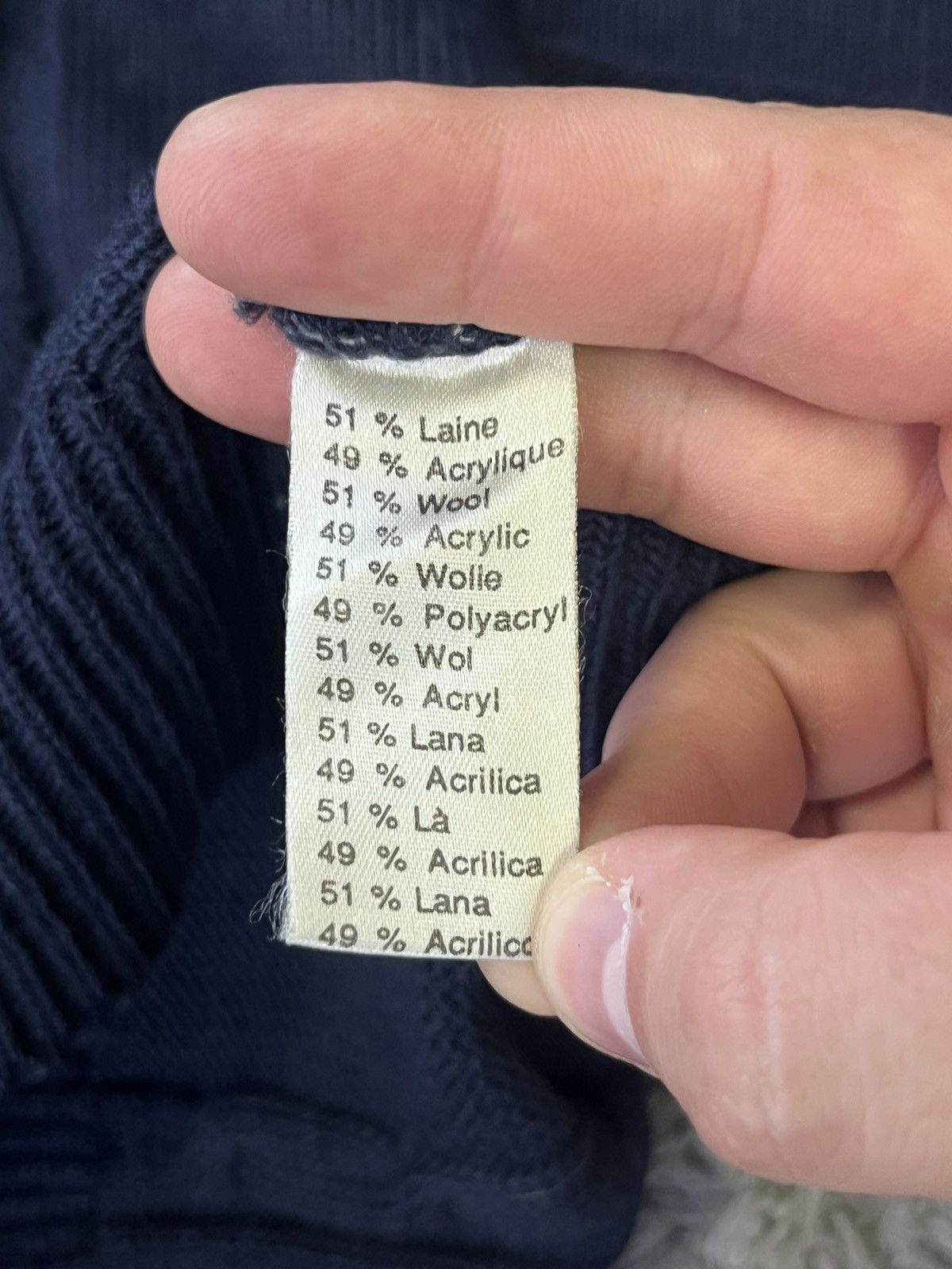 Lacoste Vintage Luxury Knitwear Lacoste MADE IN FRANCE 🇫🇷 Size US XL / EU 56 / 4 - 9 Thumbnail