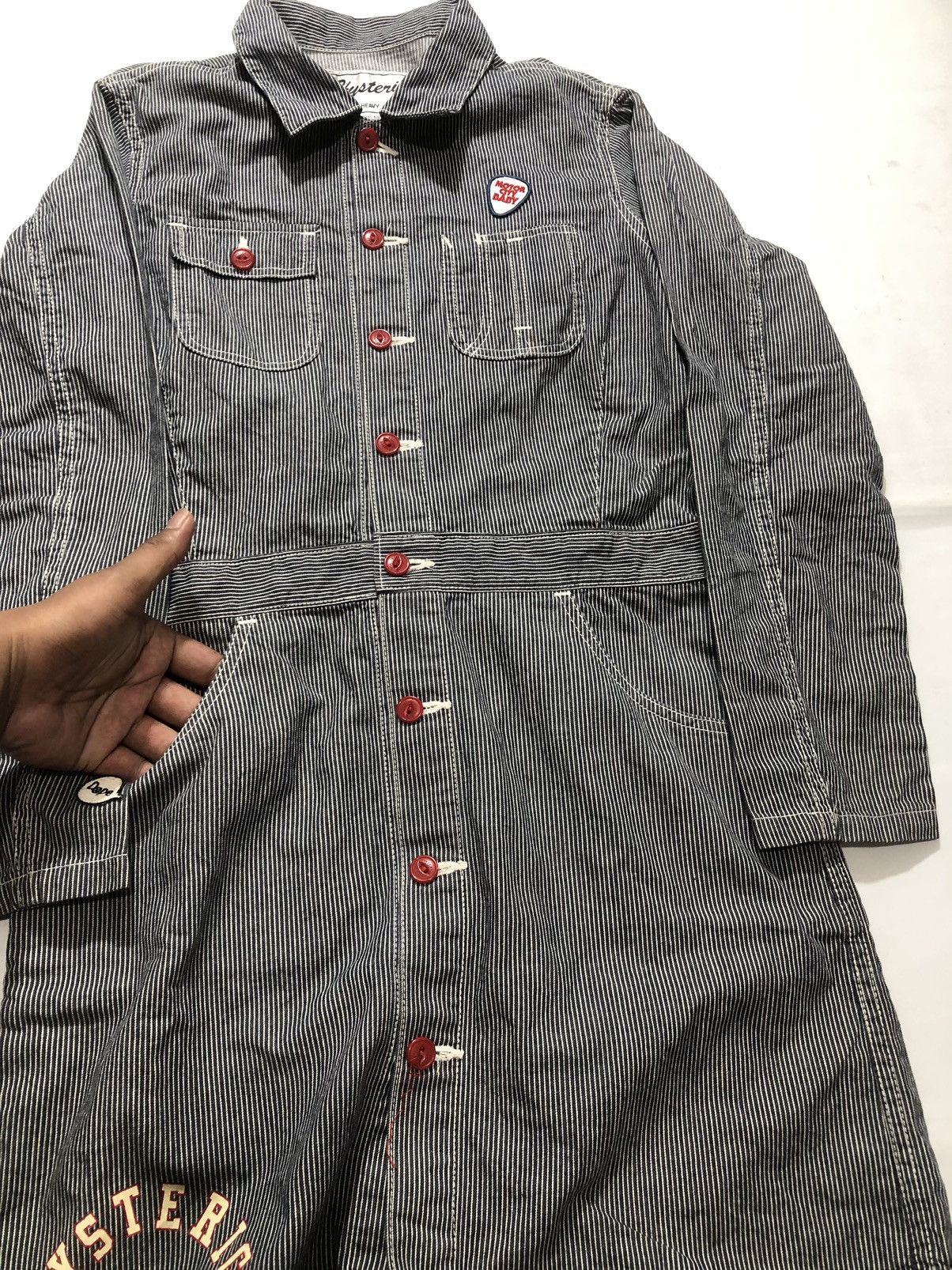 Hysteric Glamour × Japanese Brand × Le Grande Bleu (L.G.B.) Hysteric Glamour Hickory Dress Size XS / US 0-2 / IT 36-38 - 7 Thumbnail