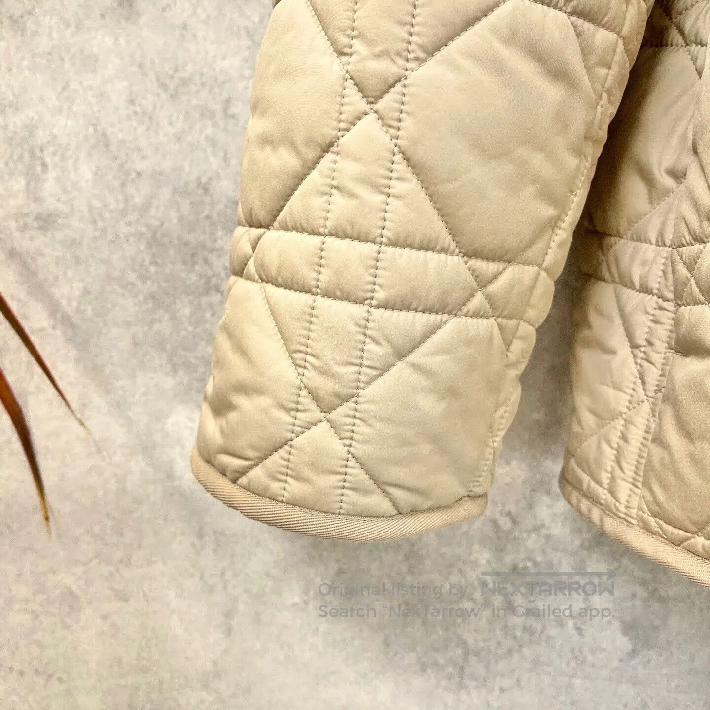 DIOR Solid Bee Padded Coat L.