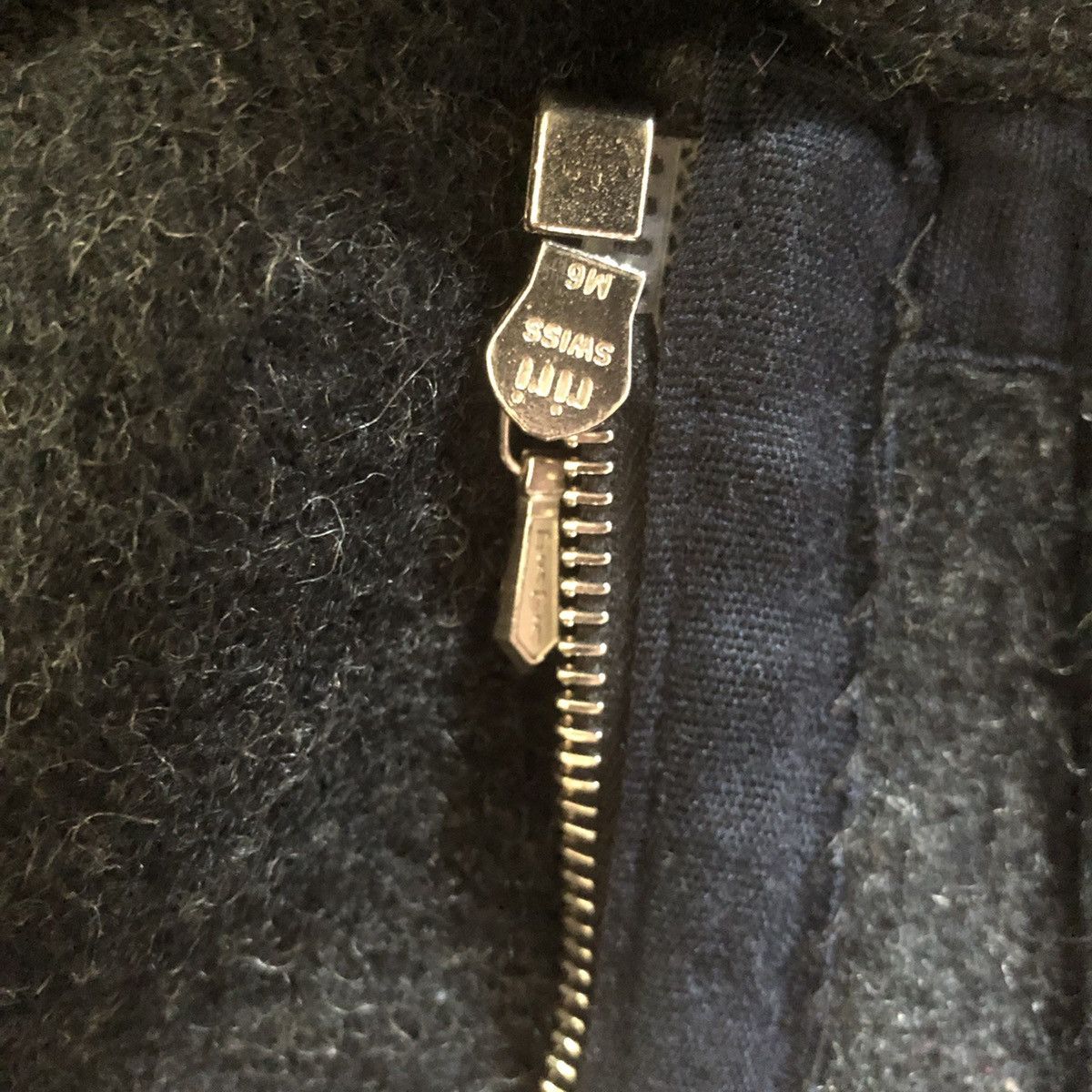 agnes b. Agnes B Laine Wool Zipper Jacket Size XS / US 0-2 / IT 36-38 - 8 Thumbnail