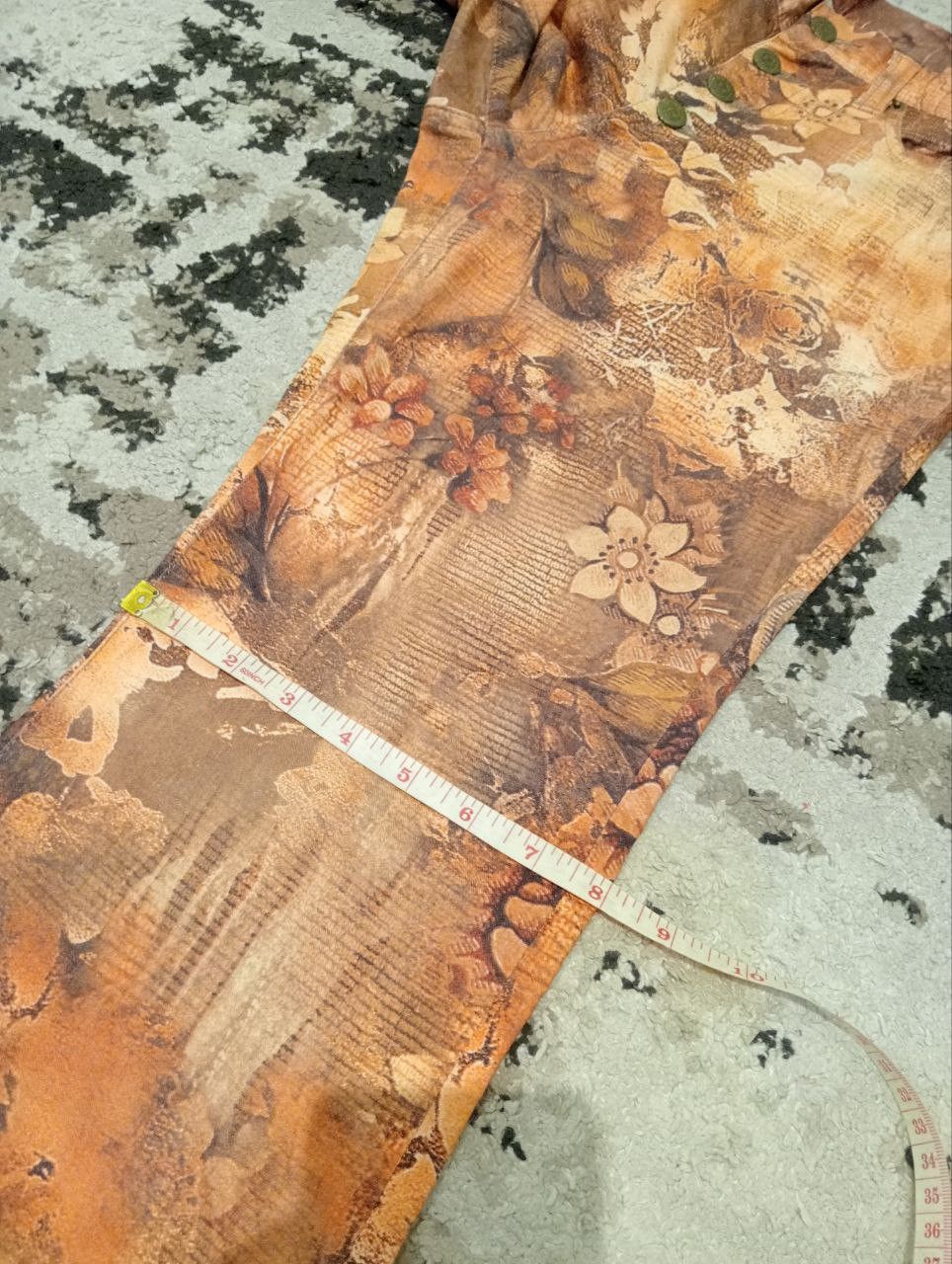 Tornado Mart Vintage Tornado Mart Japan Floral Overprint Pants Size US 29 - 17 Thumbnail