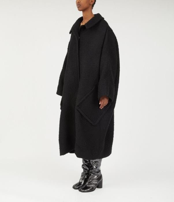 Maison Margiela o1bcso1str0526 Raw Cuffs Trench Coat in Black Size S / US 4 / IT 40 - 5 Thumbnail