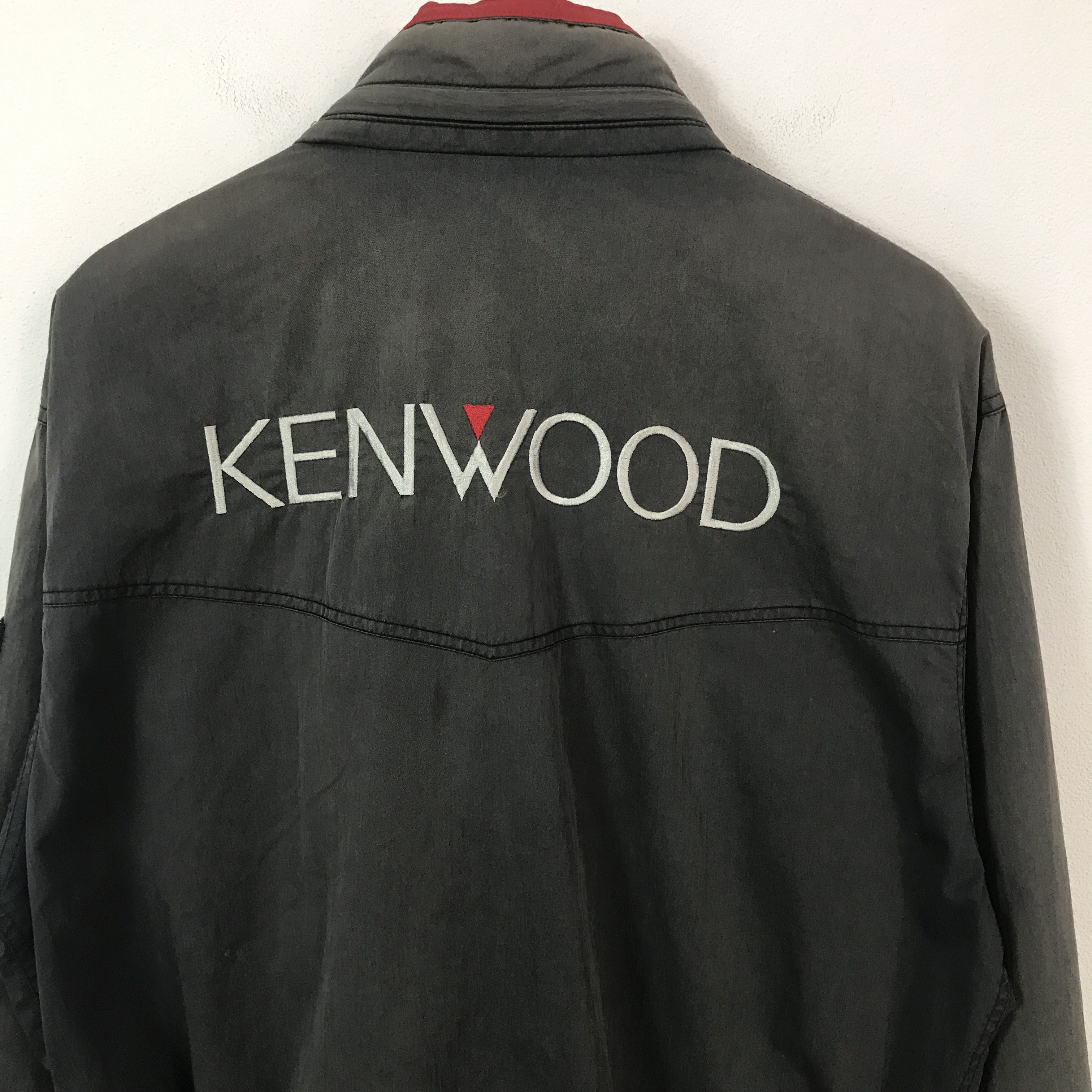 Japanese Brand Vintage Kenwood x Porche Racing black faded jacket K69B12 Size US L / EU 52-54 / 3 - 2 Thumbnail