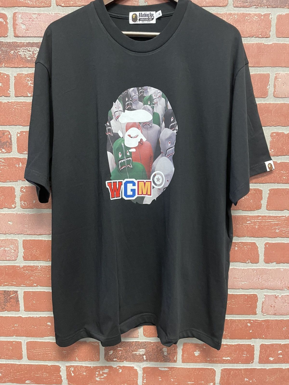 Bape Size XL - Bape Shark Seijin Photo Print Relaxed NEW Size US XL / EU 56 / 4 - 1 Thumbnail